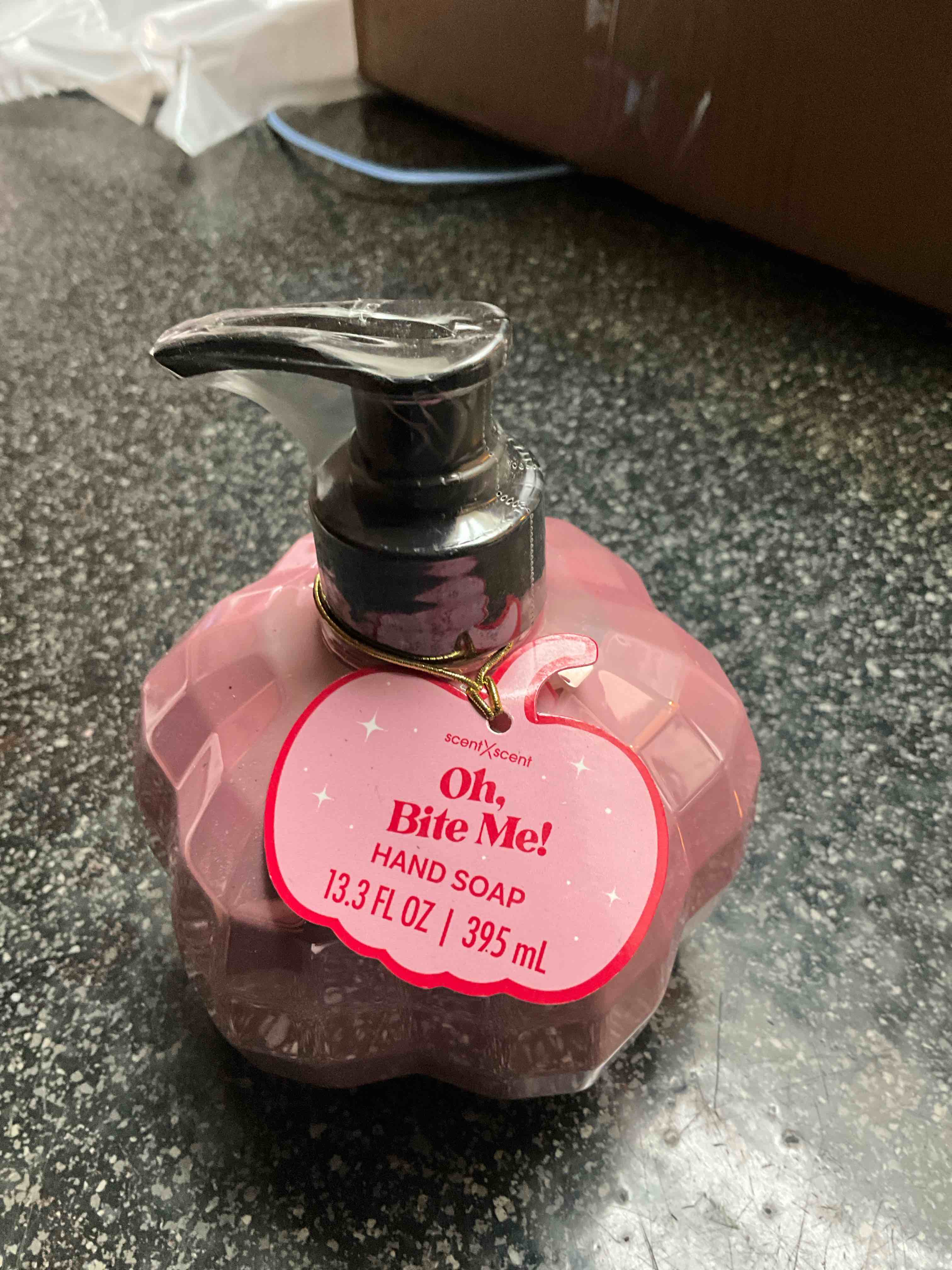 Condition photo showing New/Like New for Scent X Scent - Oh Bite Me - Hand Soap - 13.3 oz - Candy Apple 