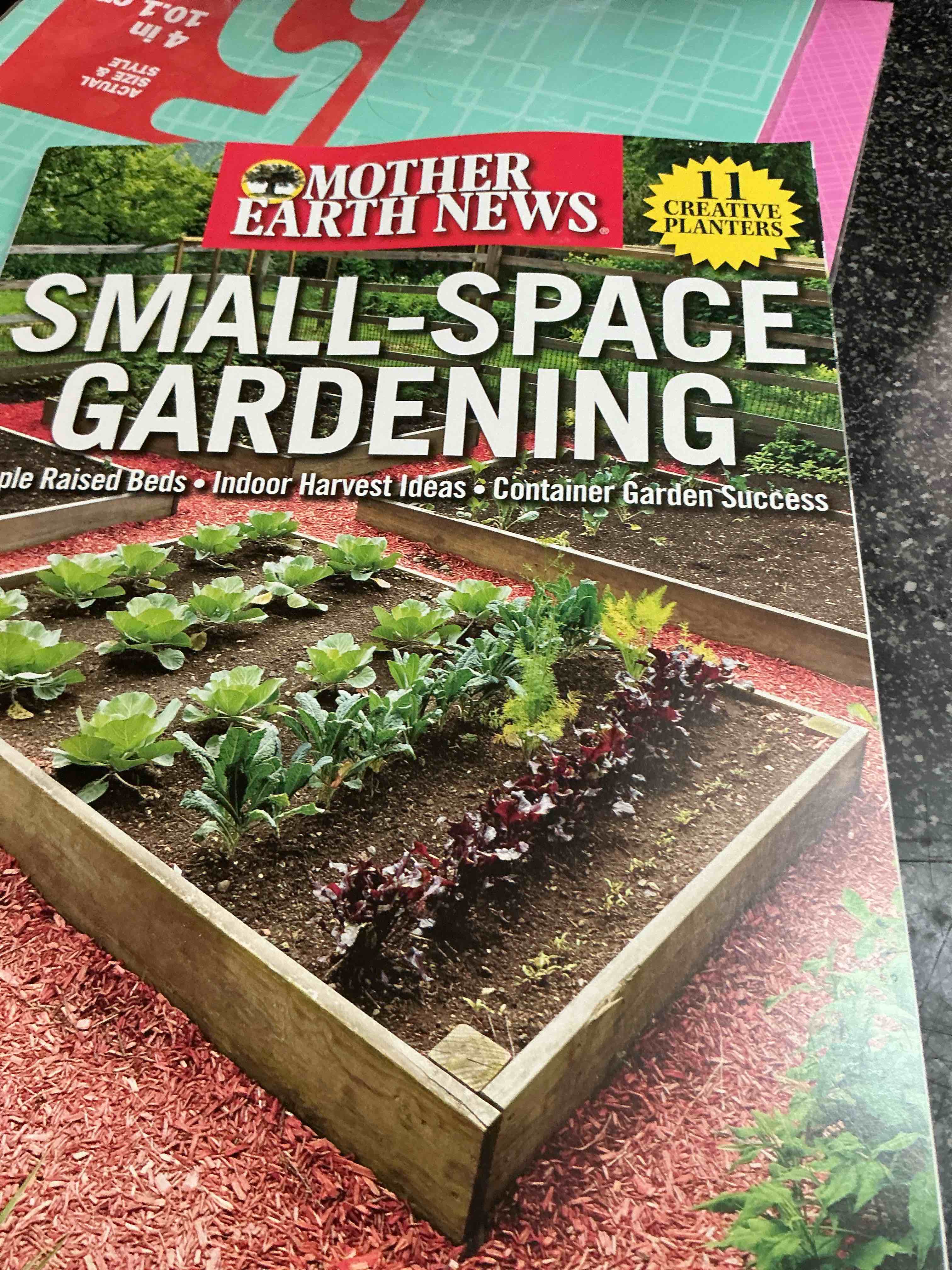 Condition photo showing New/Like New for Mother Earth News Small - Space Gardening 
