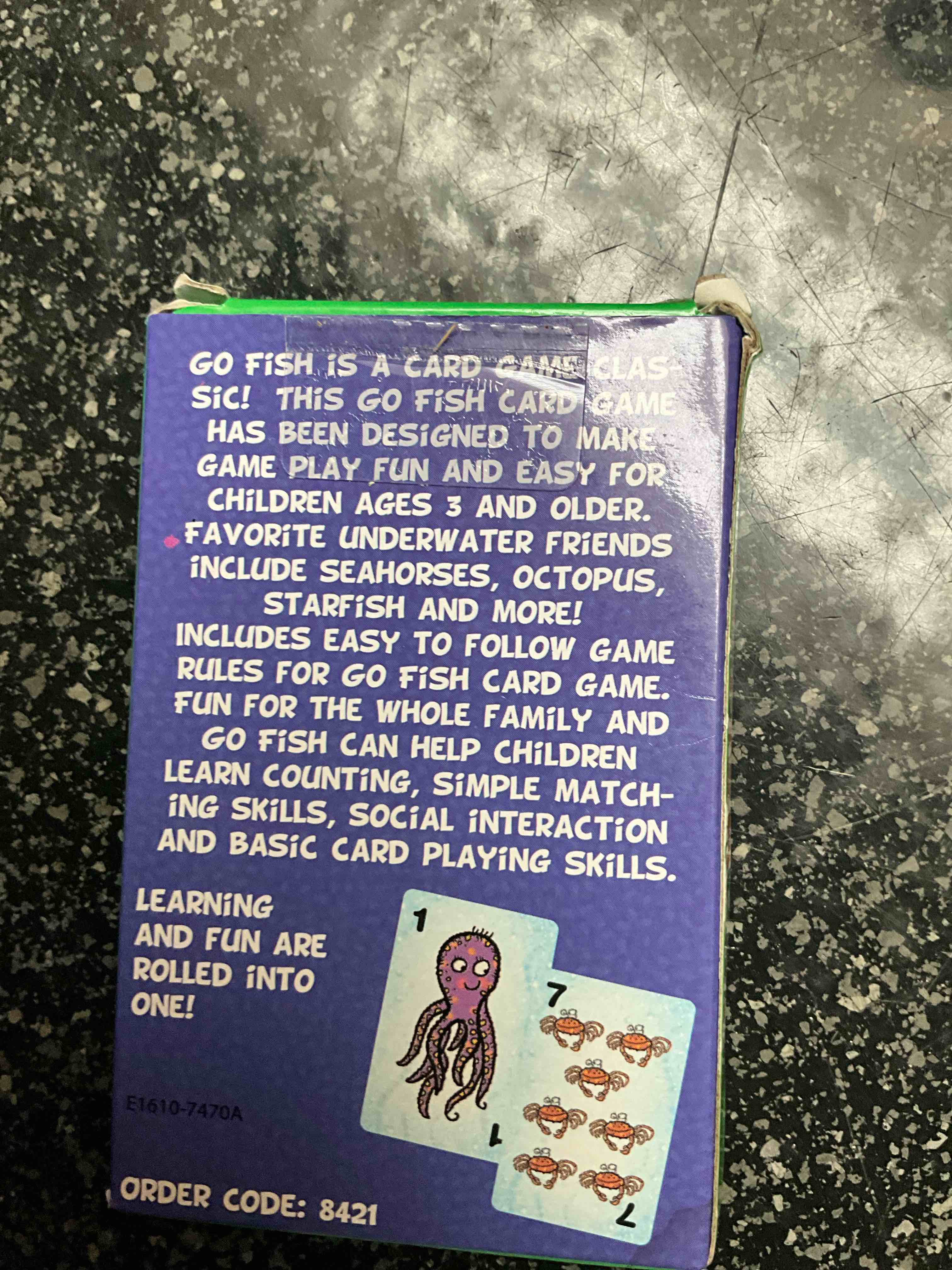 Condition photo showing New/Like New for Go Fish - Card Game 