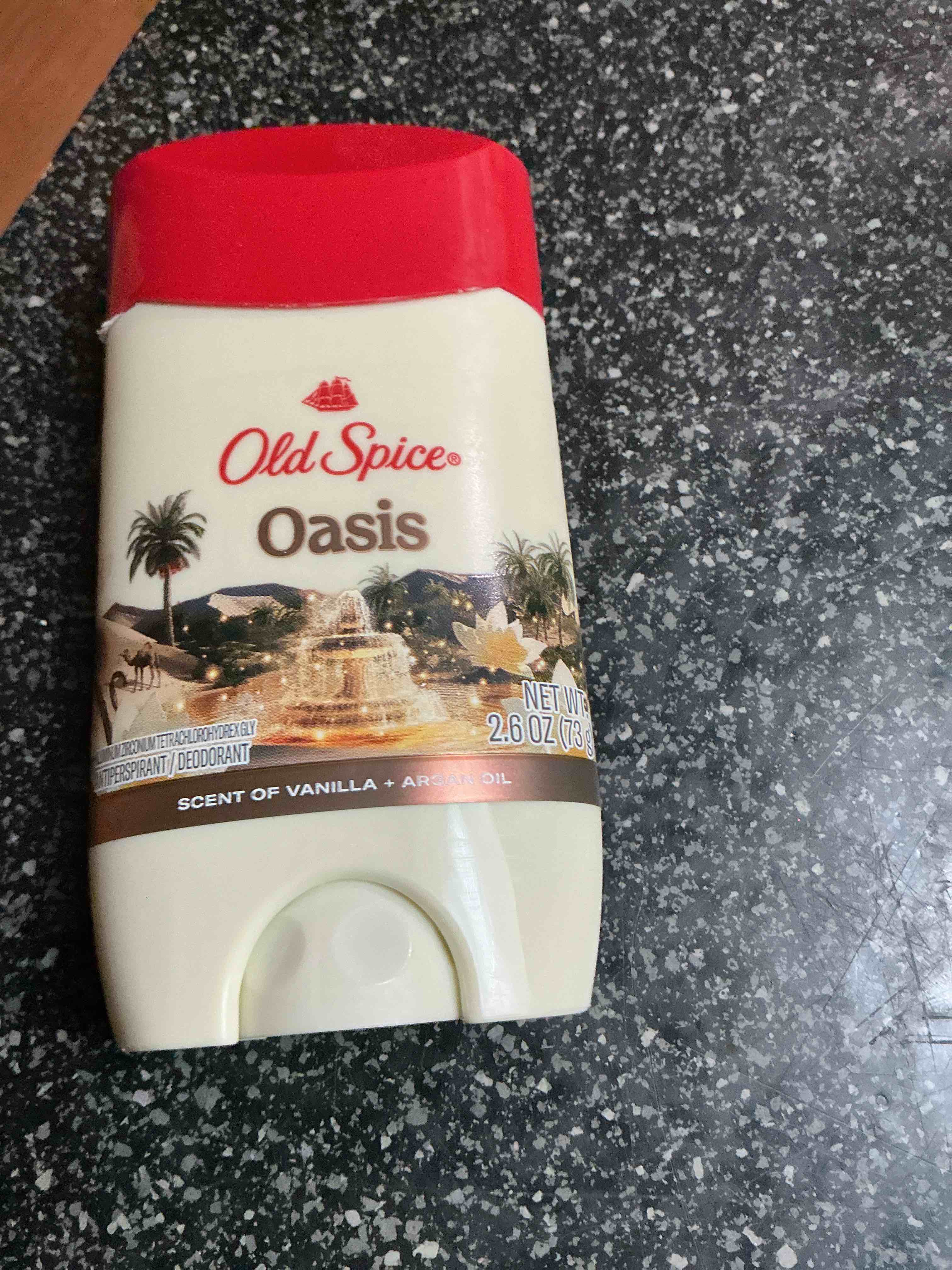 old spice oasis deodorant 2.6 oz.
