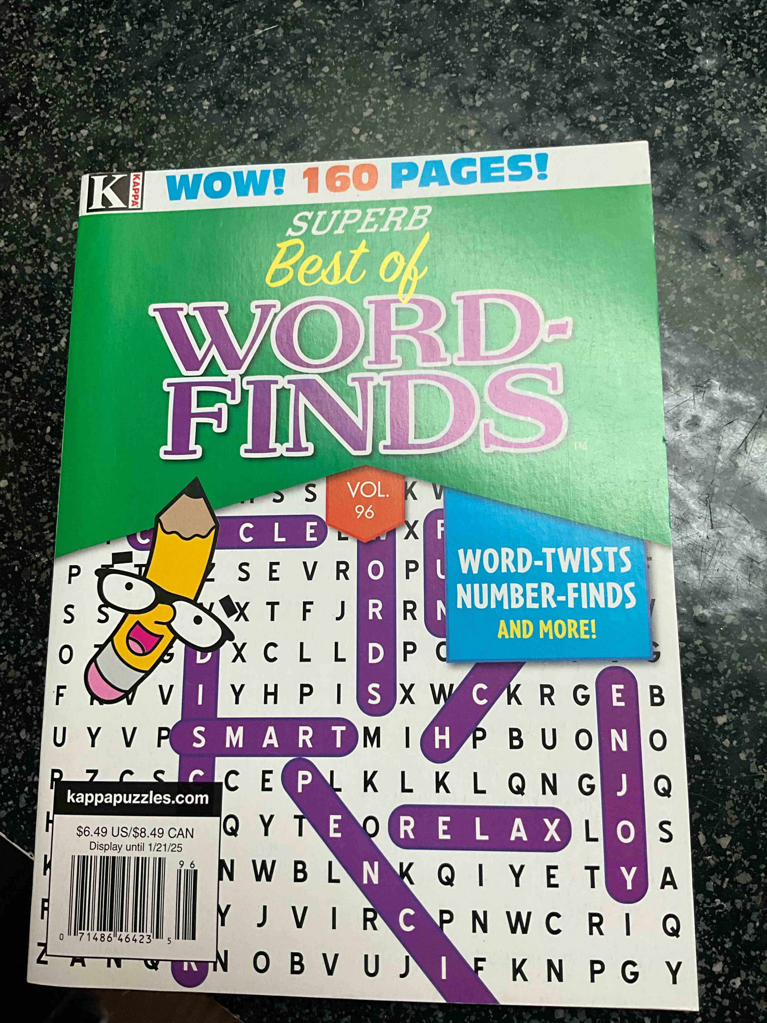 Kappa Superb Best of Word Finds 