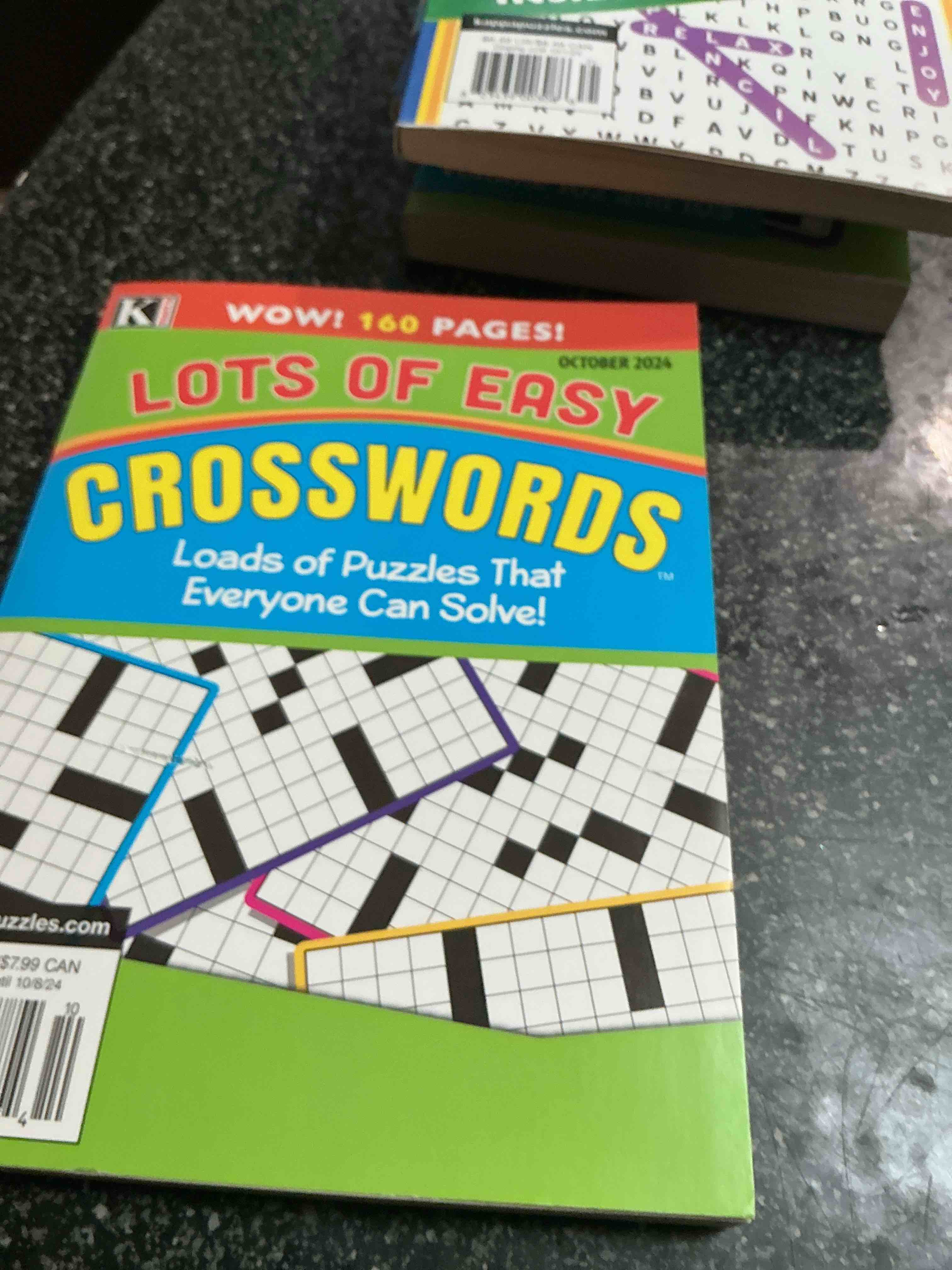 Kappa Wow 160 Pages Lots Of Easy Crosswords 