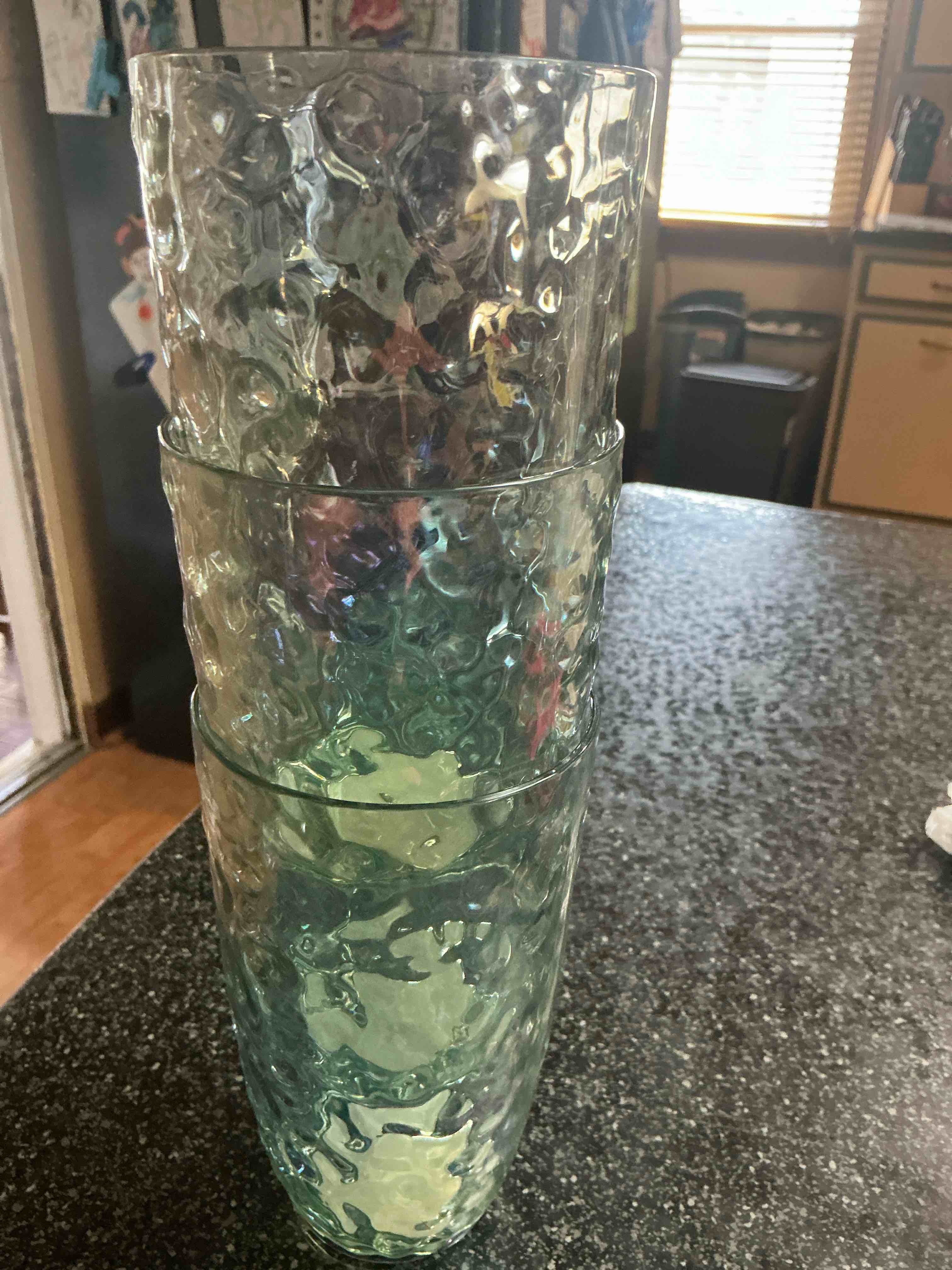 Iridescent 25 OZ. Drinking Glasses