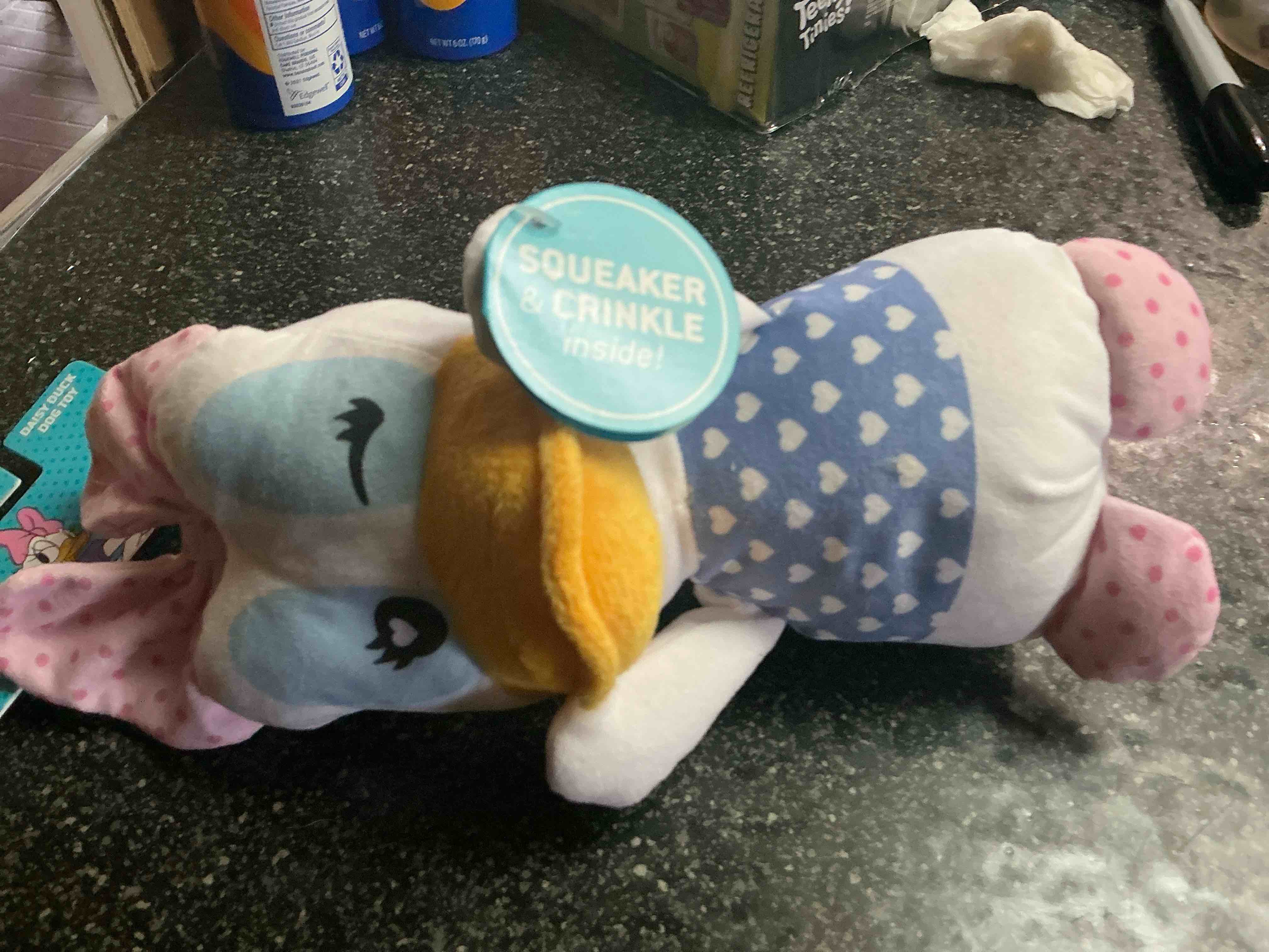 Disney - Daisy Duck Dog Toy Squeaker Inside