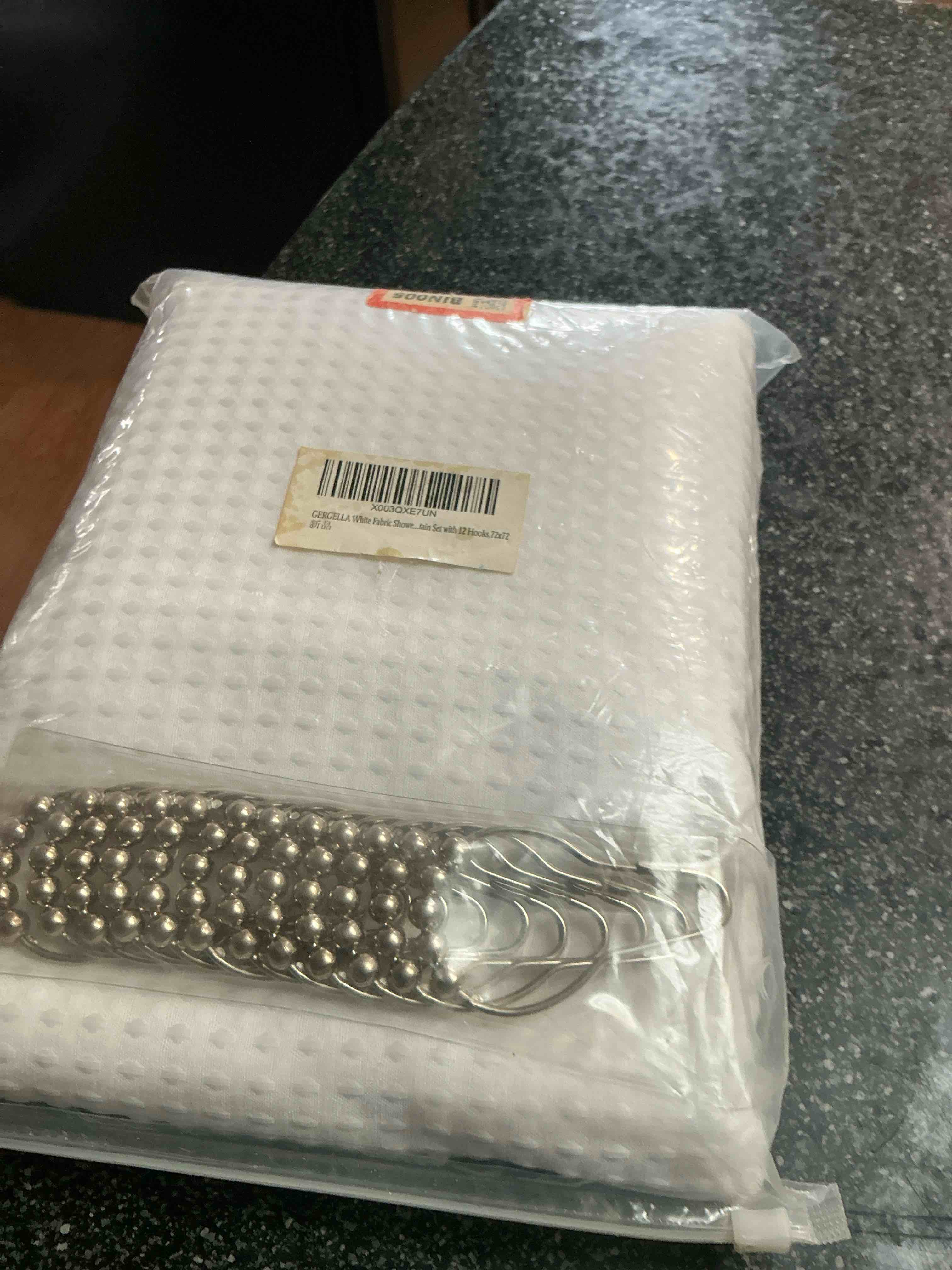 White Shower Curtains With Hooks 