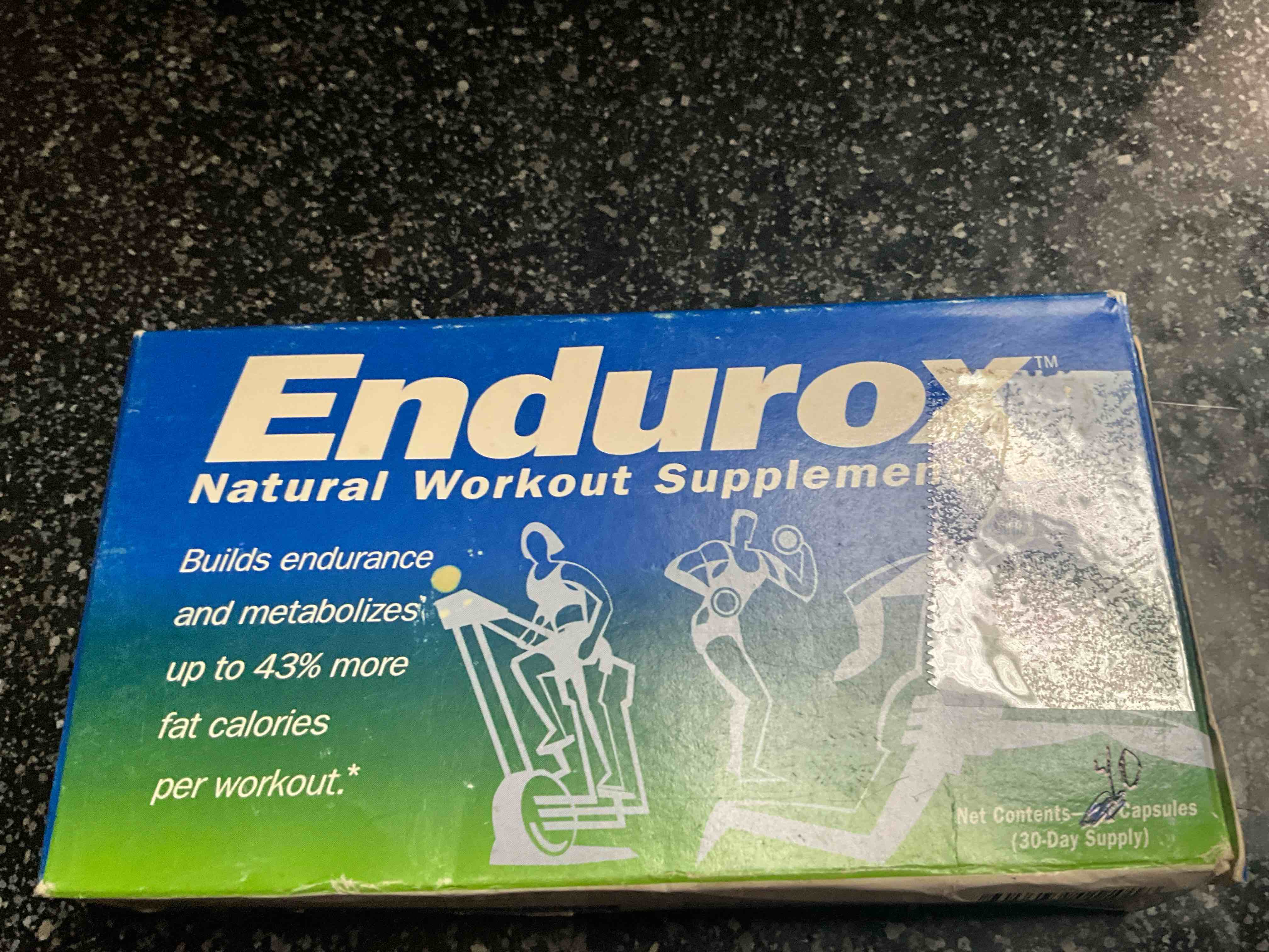 Endurox Natural Workout Supplements - 40 count