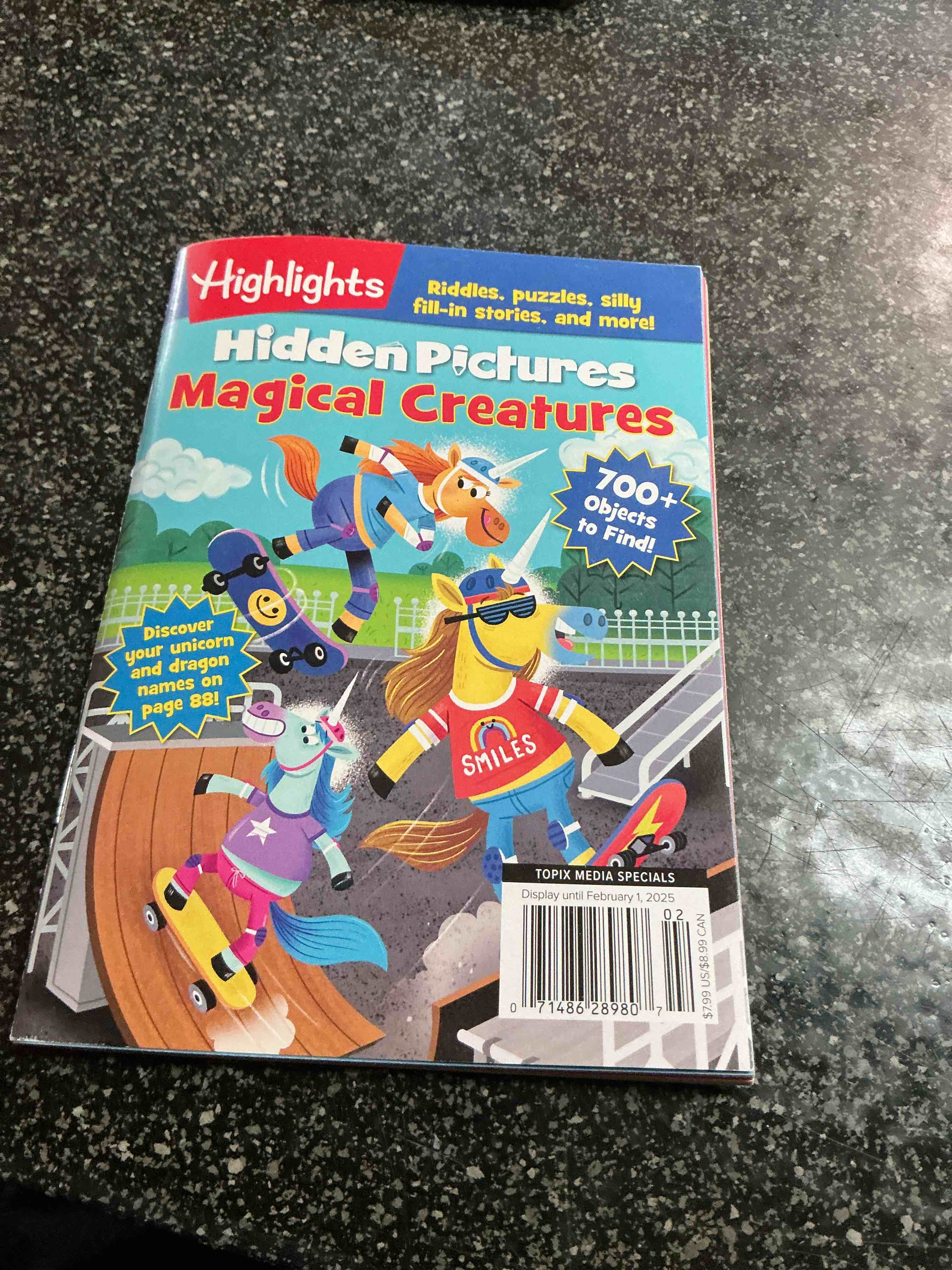 Highlights Hidden Picture Magical Creatures Special Edition 2024 