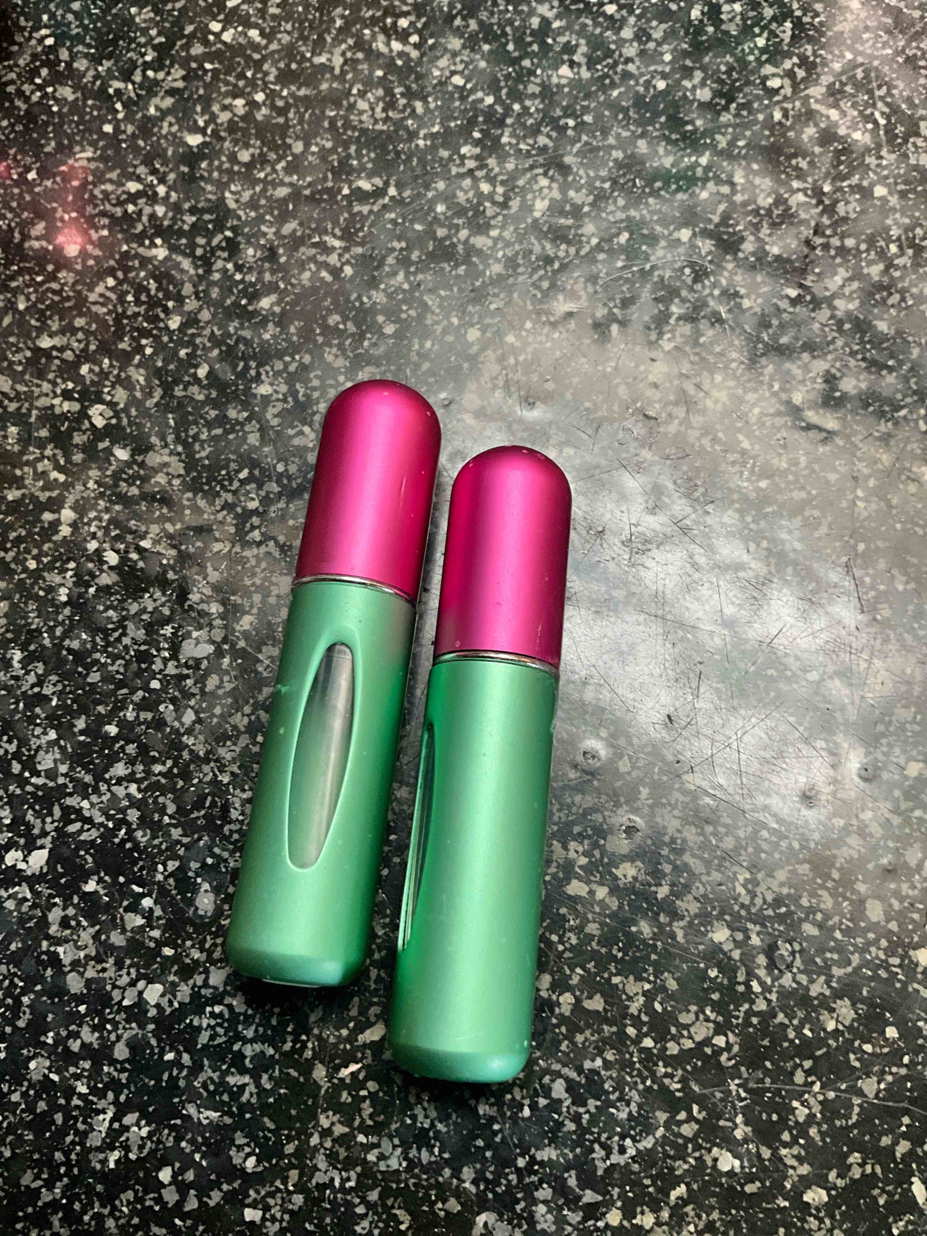 Perfume Travel Refillable Bottle– Portable Mini Sprayer, Empty Perfume Bottles - Refill Pump Case for Traveling and Outgoing, 2 Pcs Pack 