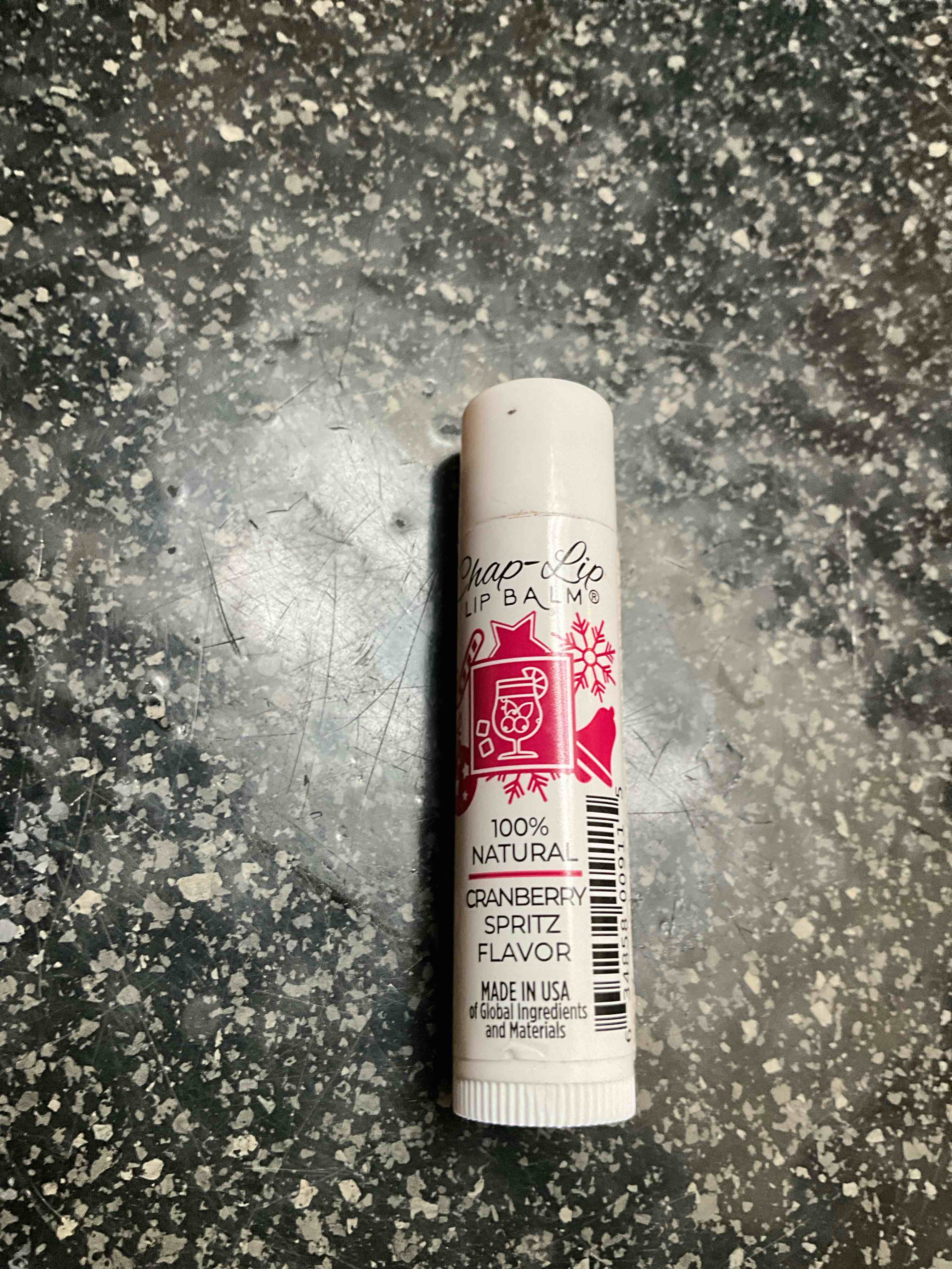 Chap Lip Lip Balm - 100% Natural Cranberry Spritz