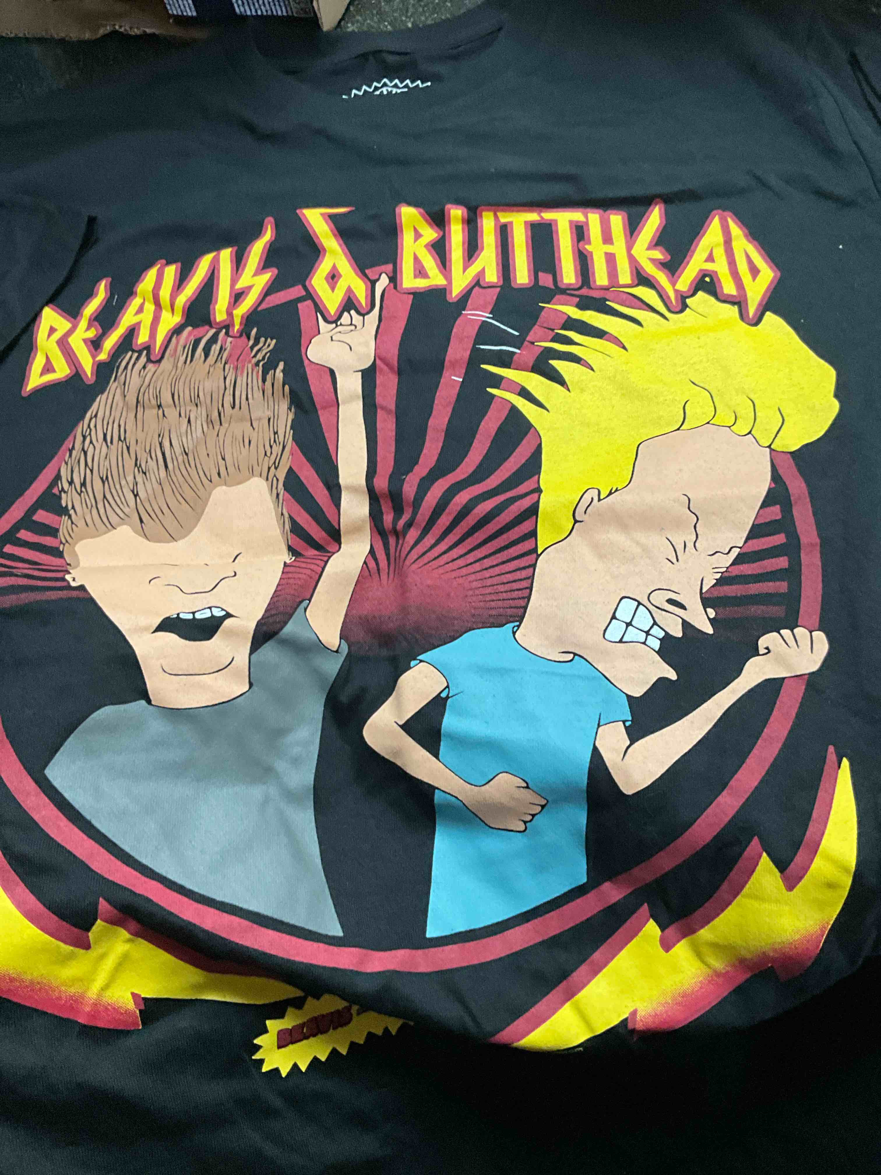 Beavis & Butt-Head - Black - T—Shirt - Size - M 