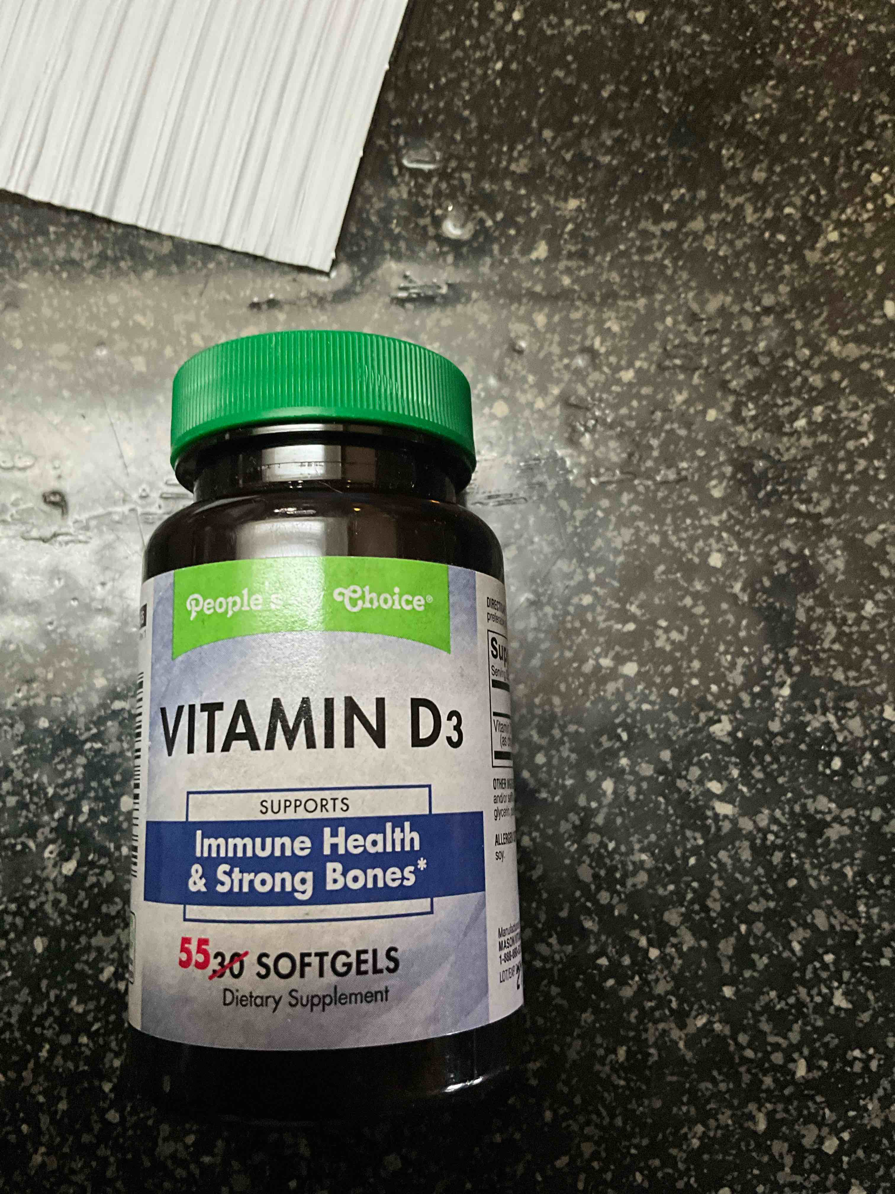 People’s Choice - Vit. D3 - 55 Softgels