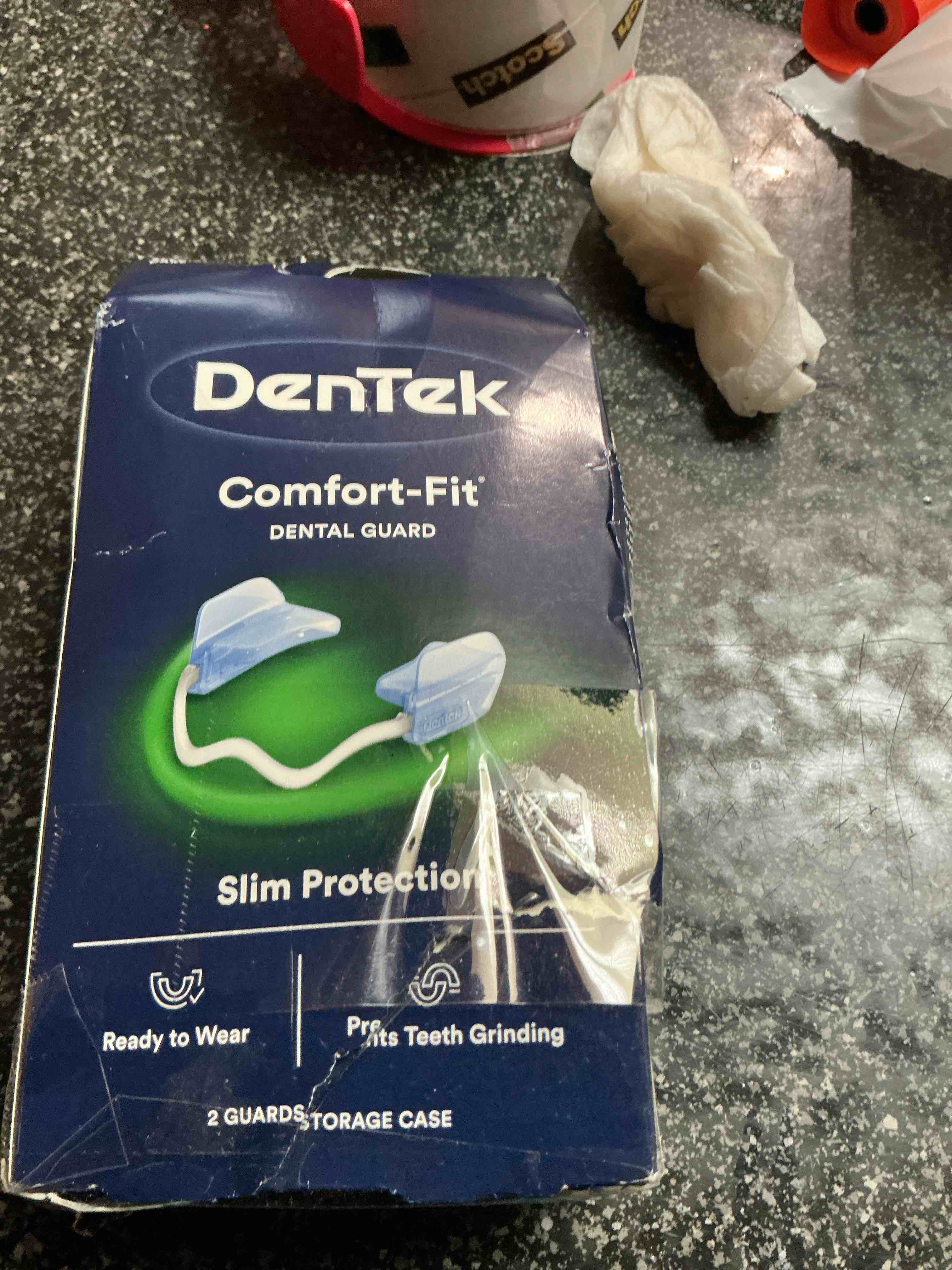 DenTek Comfort-Fit Dental Guard For Nighttime Teeth Grinding, Comfort-Fit Guard, (Pack of 1)