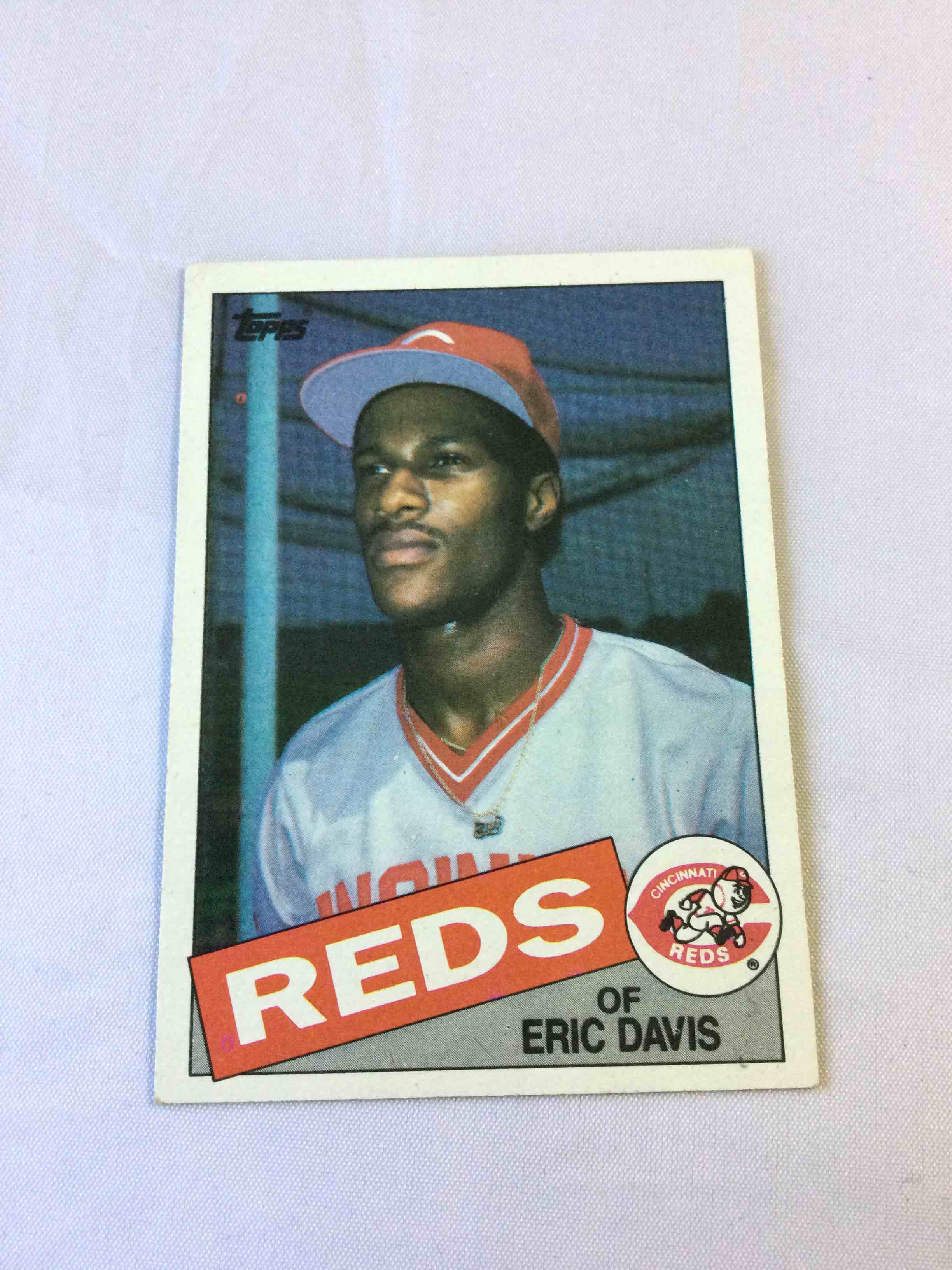 1985 Topps Eric Davis Rookie Card