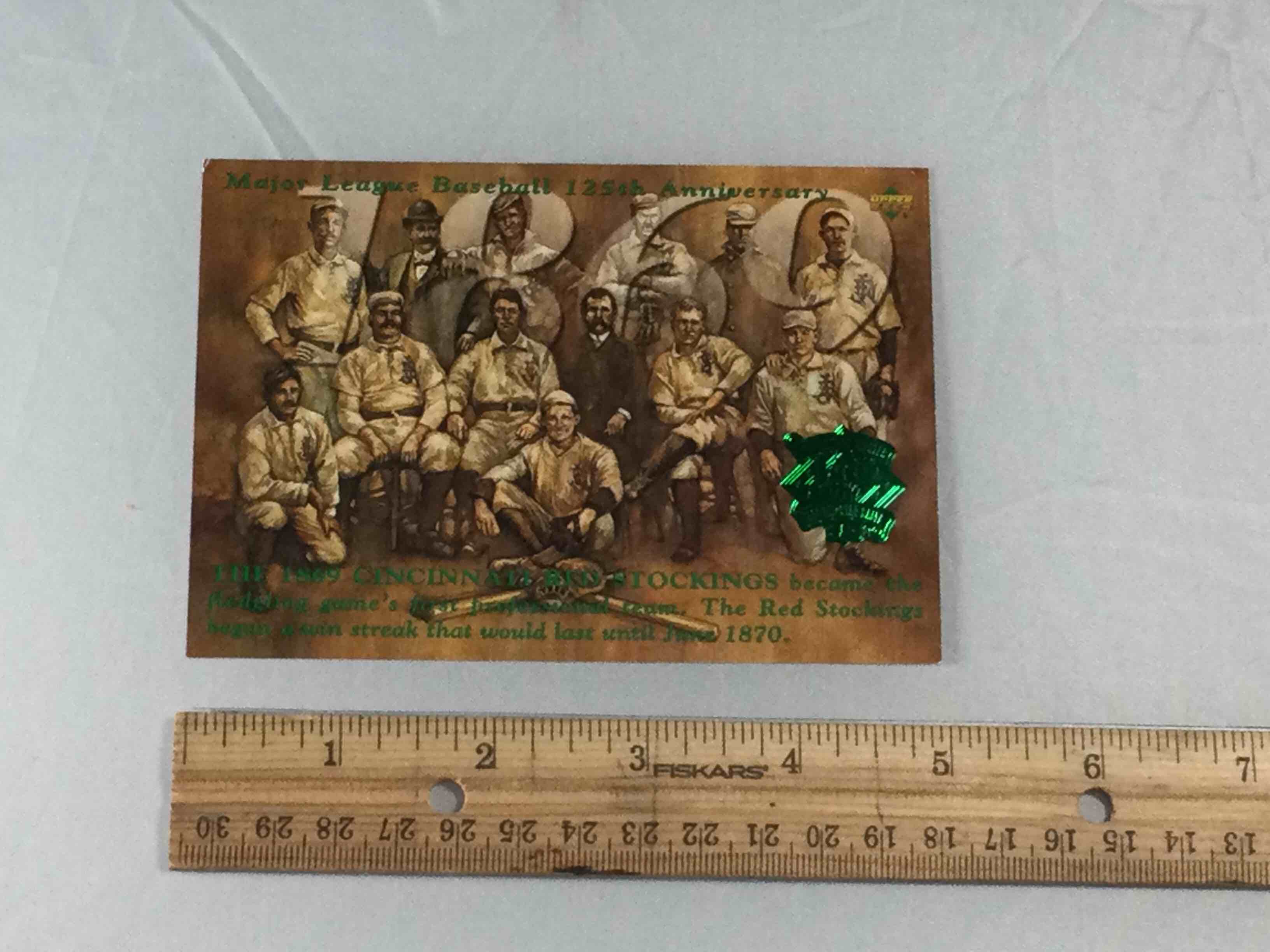 1994 Upper Deck All Stars 1869 Cincinnati Red Stockings