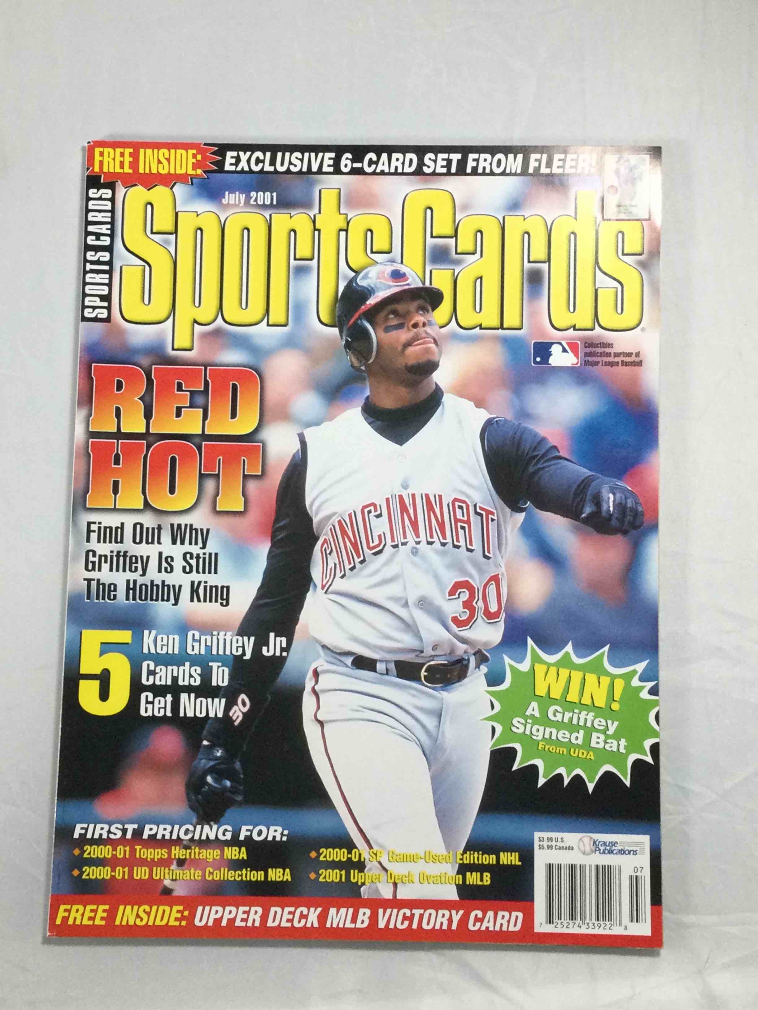 July 2021 Sports Card Magazine - Ken Griffey Jr. Cover