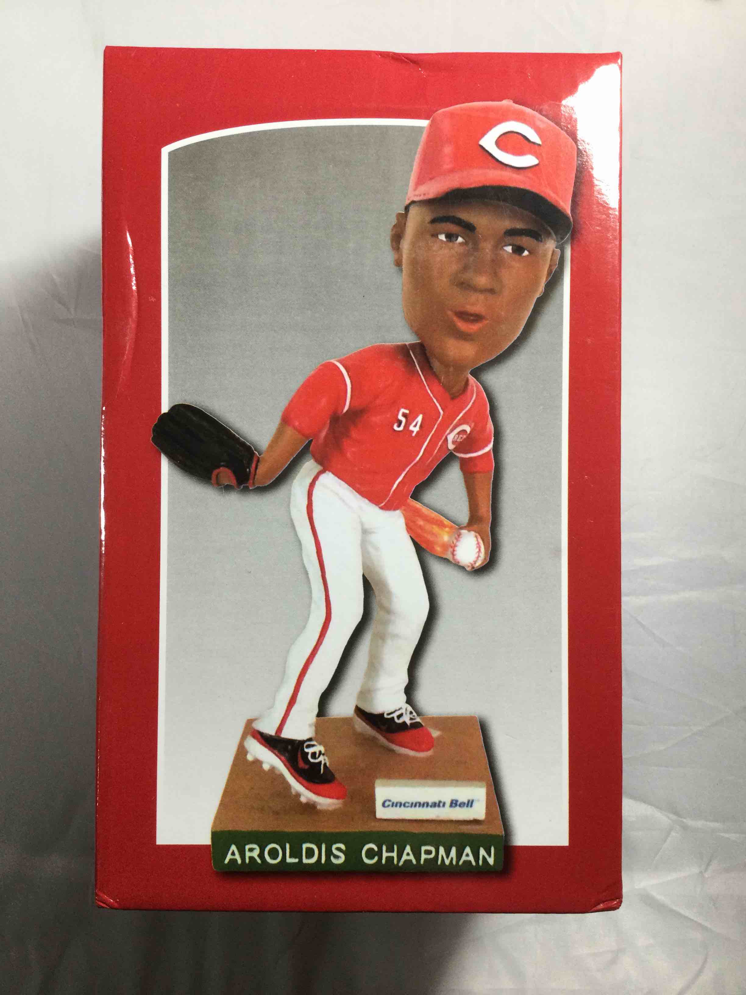 20113 Cincinnati reds Stadium Giveaway Aroldis Chapman Bobblehead