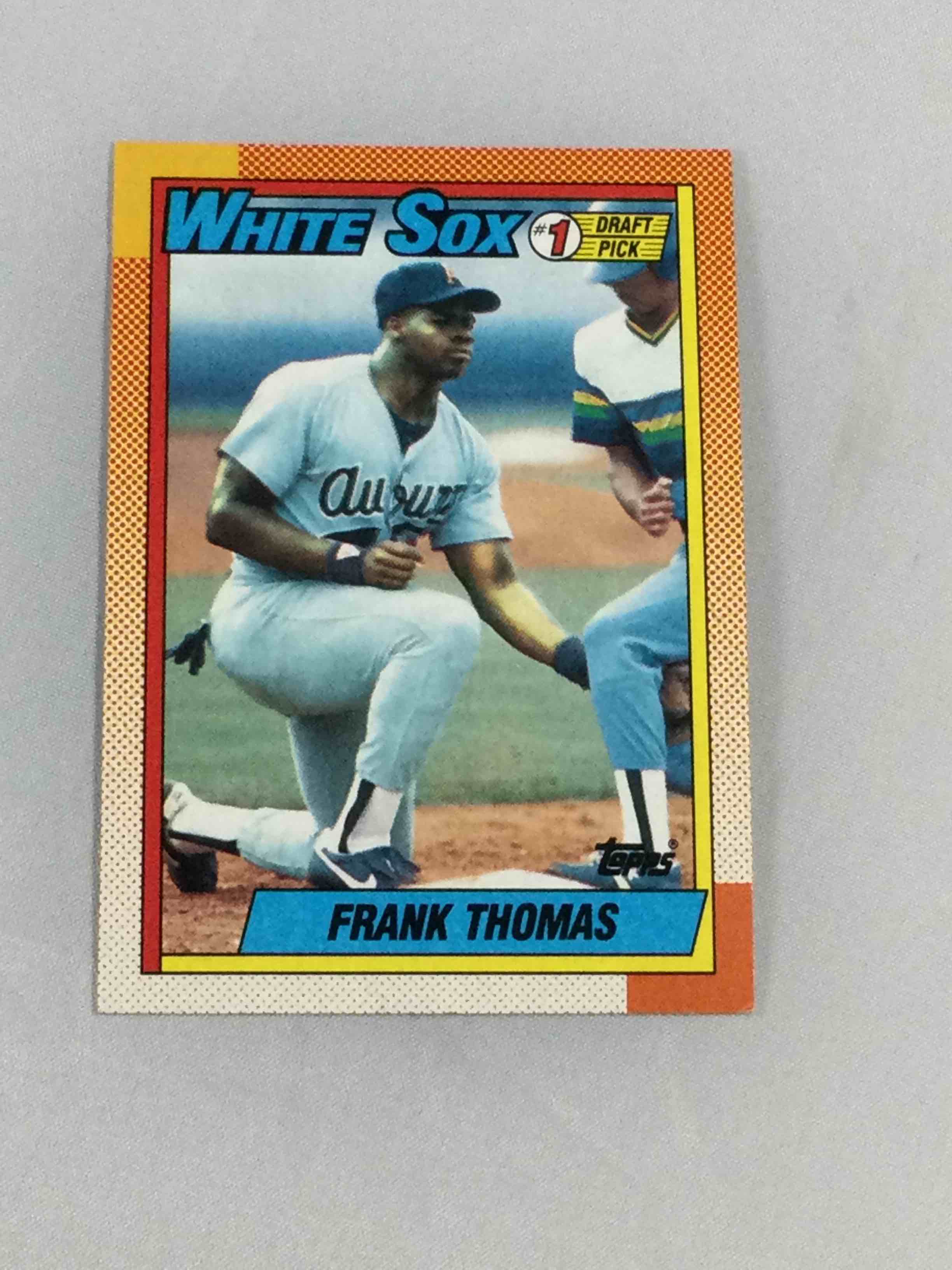 1990 Topps Frank Thomas Rookie Baseball Card