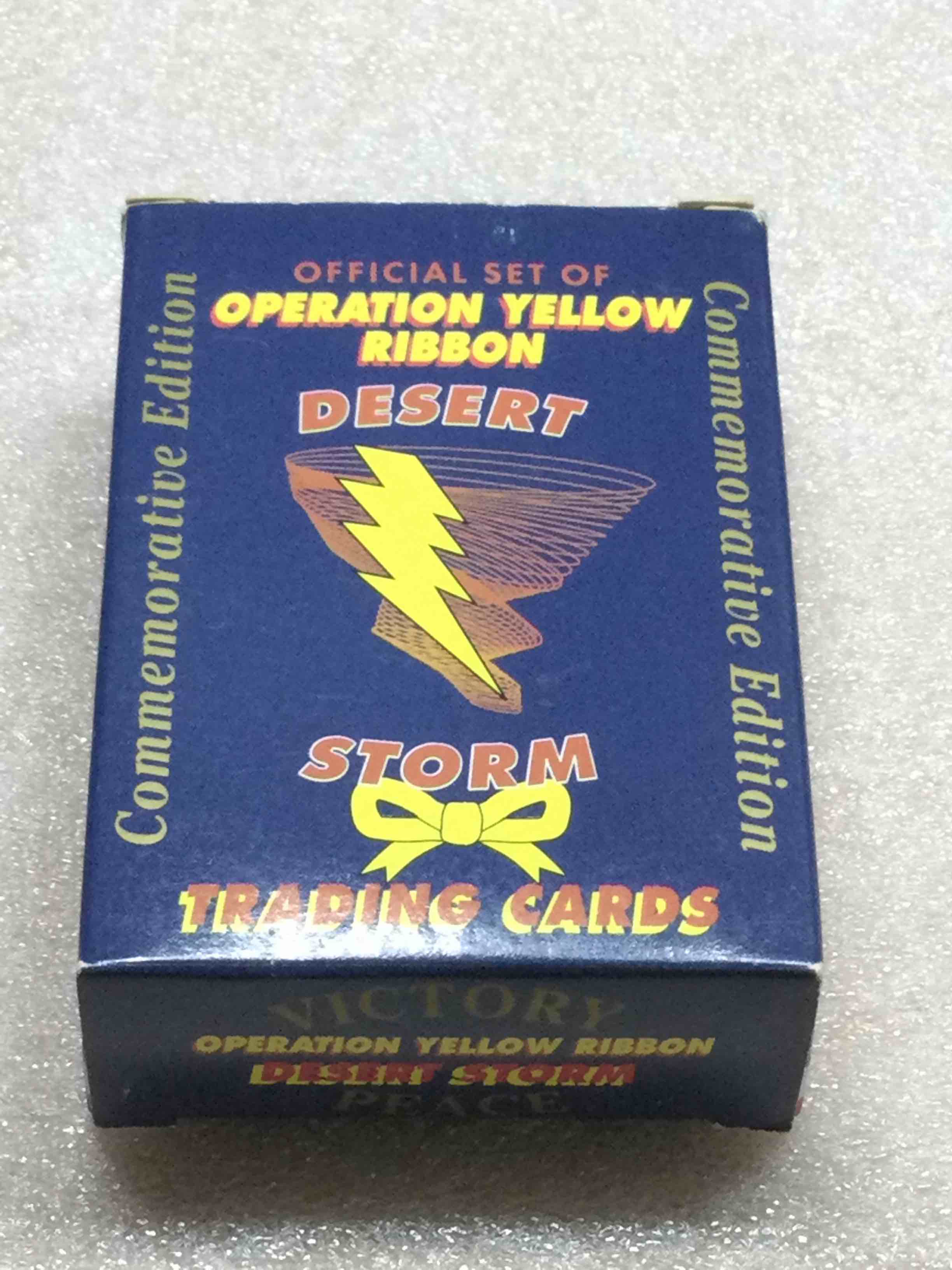 Operation Yellow Ribbon Desert Storm Boxed Trading Card Set