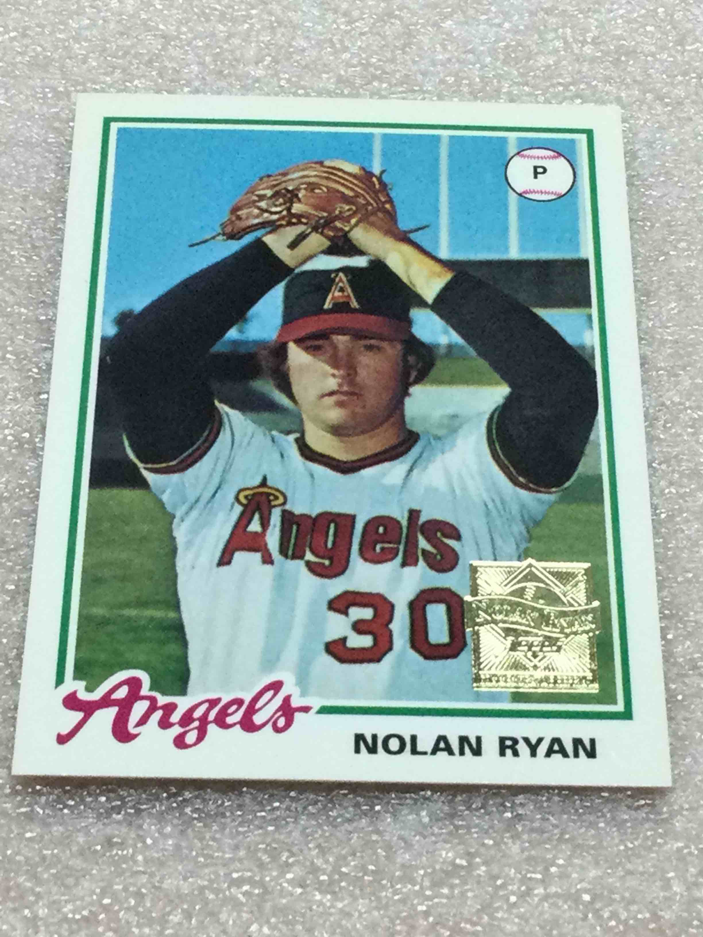 1998 Topps Nolan Ryan Tribute Insert Card - 1978