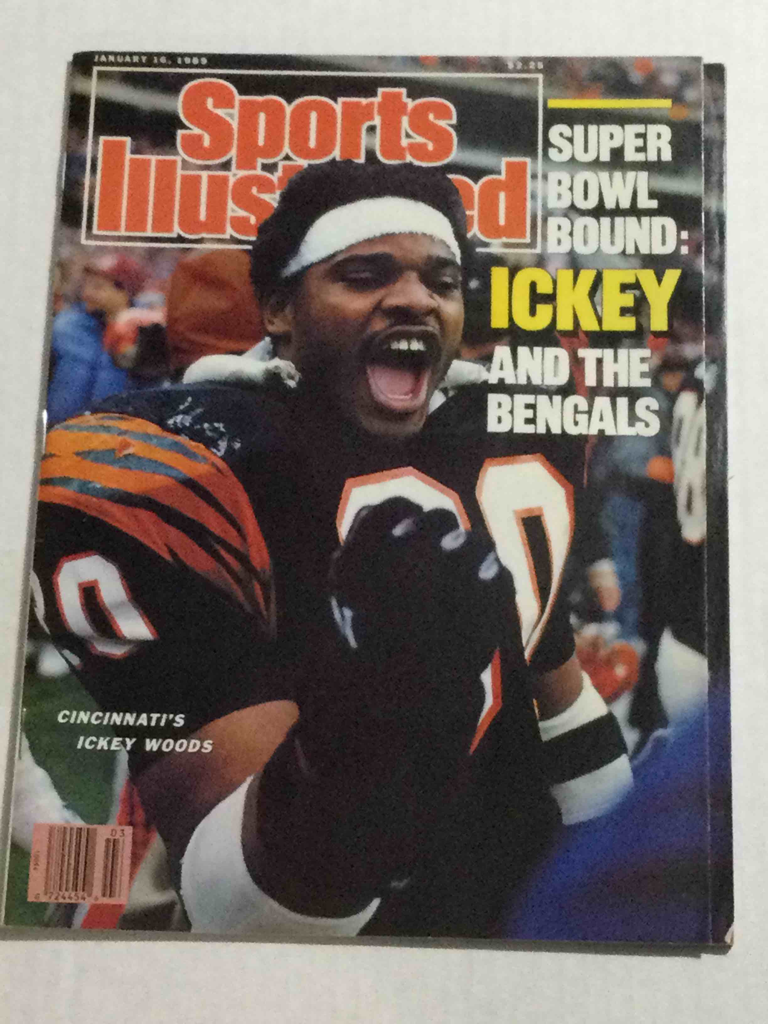 January 16 1989 Sports Illustrated Bengals Super Bowl