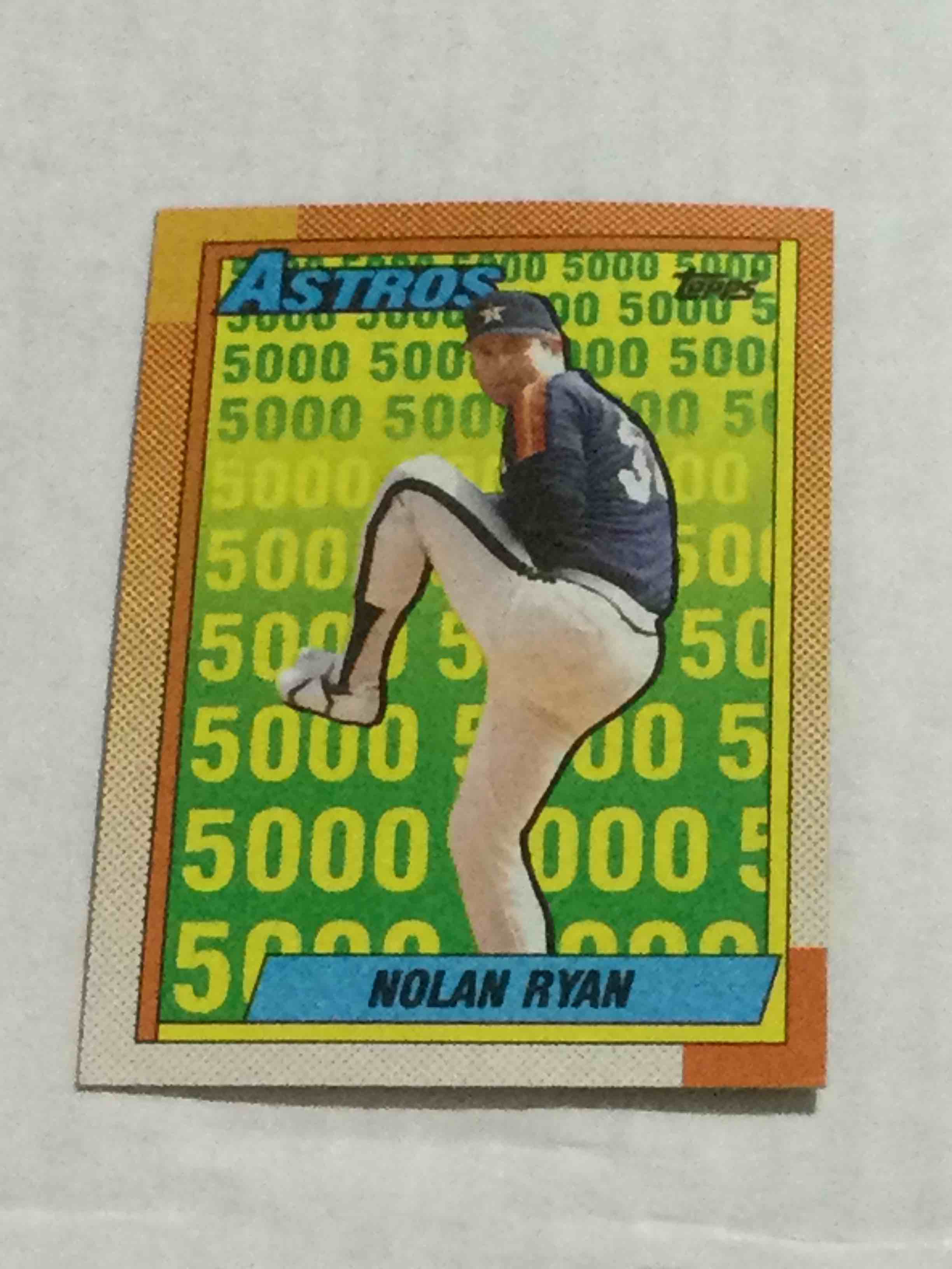 1990 Topps Nolan Ryan Special Baseball Card #4