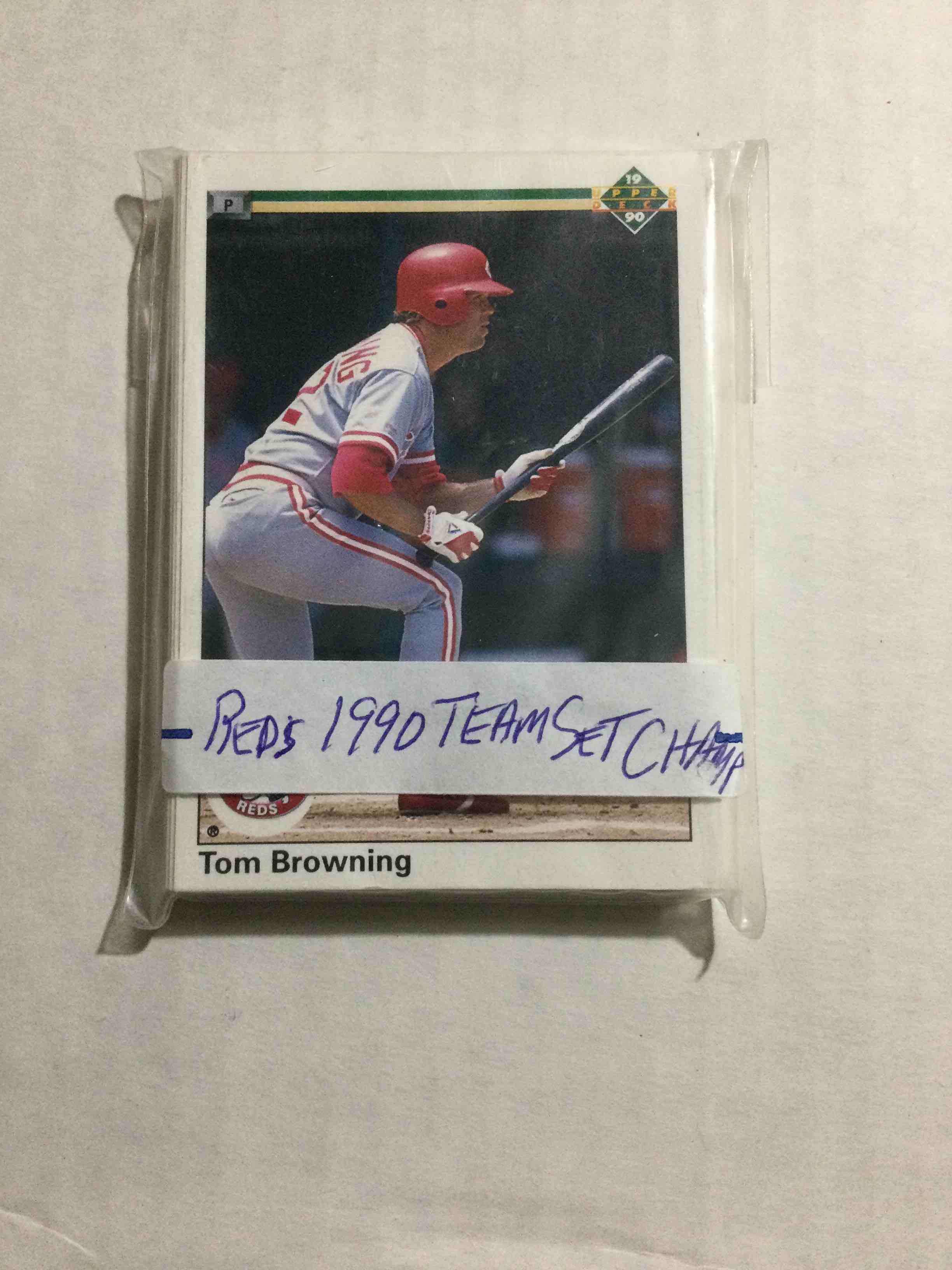 1990 Upper Deck Cincinnati Reds Team Set of Baseball Cards