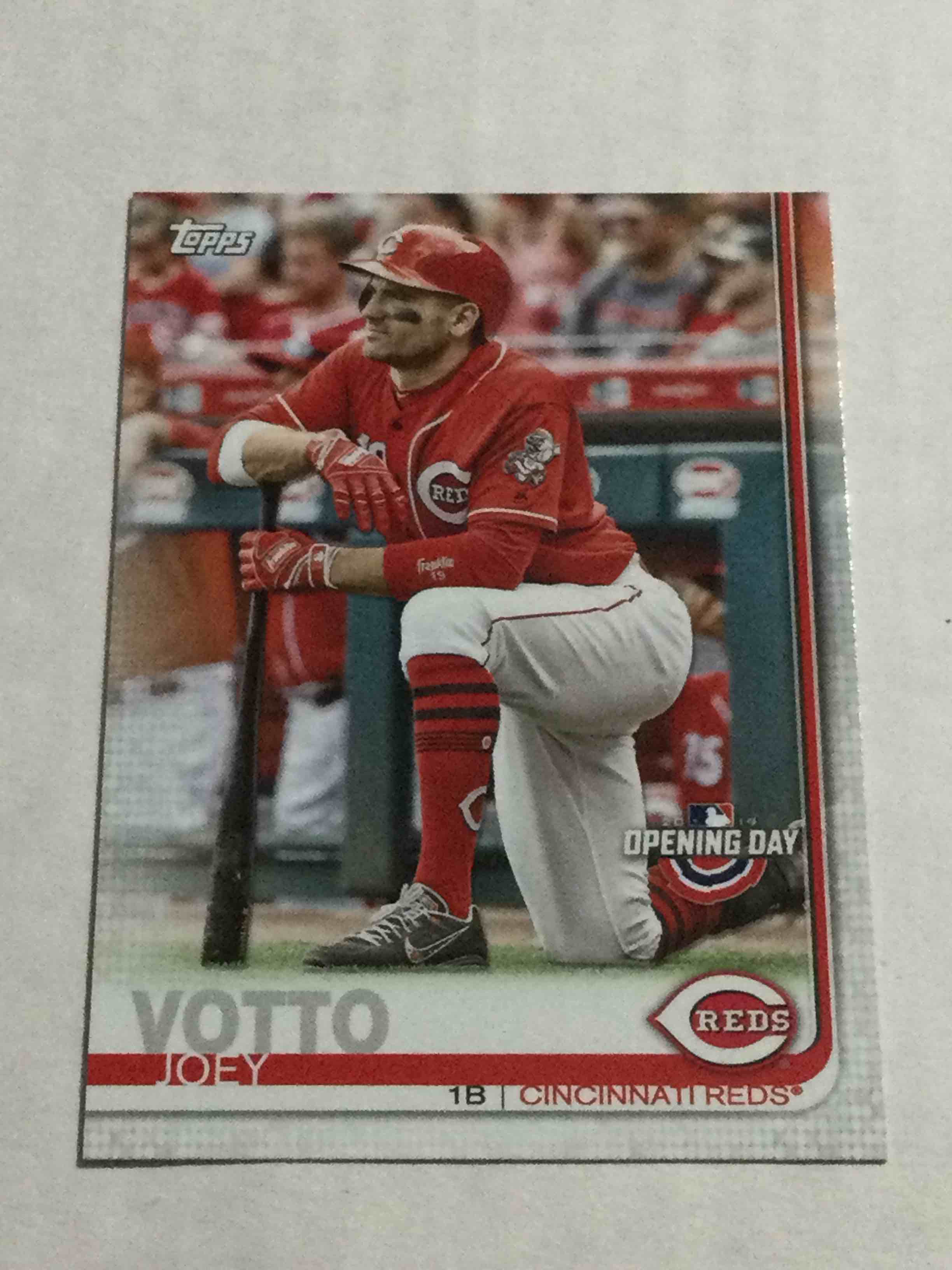 2019 Topps Opening Day Joey Votto Baseball Card