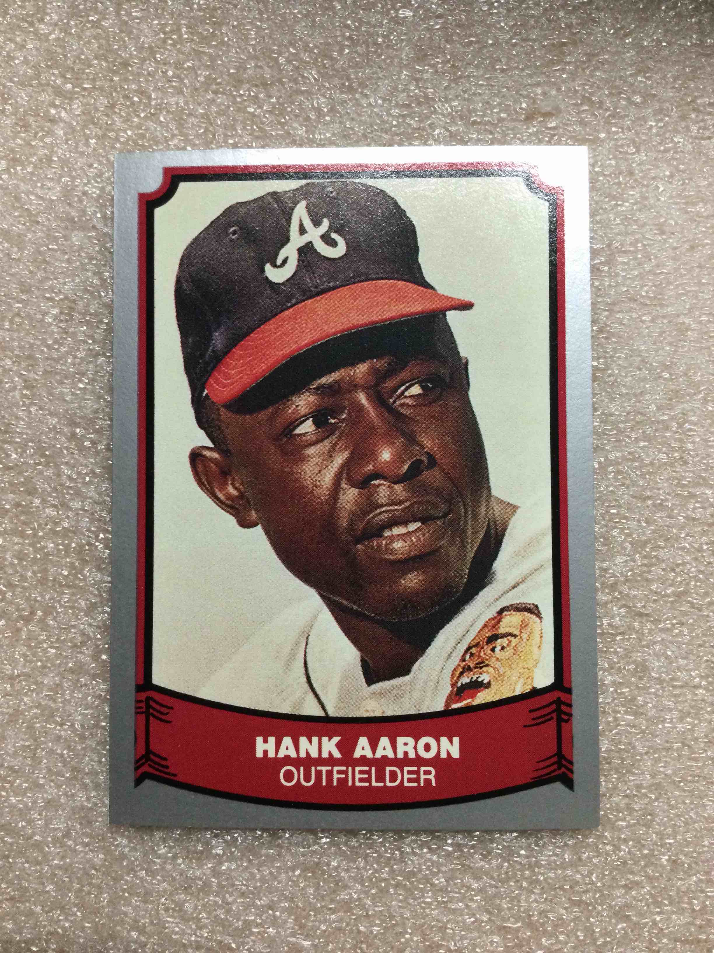 1988 Pacific Legends Hank Aaron Baseball Card