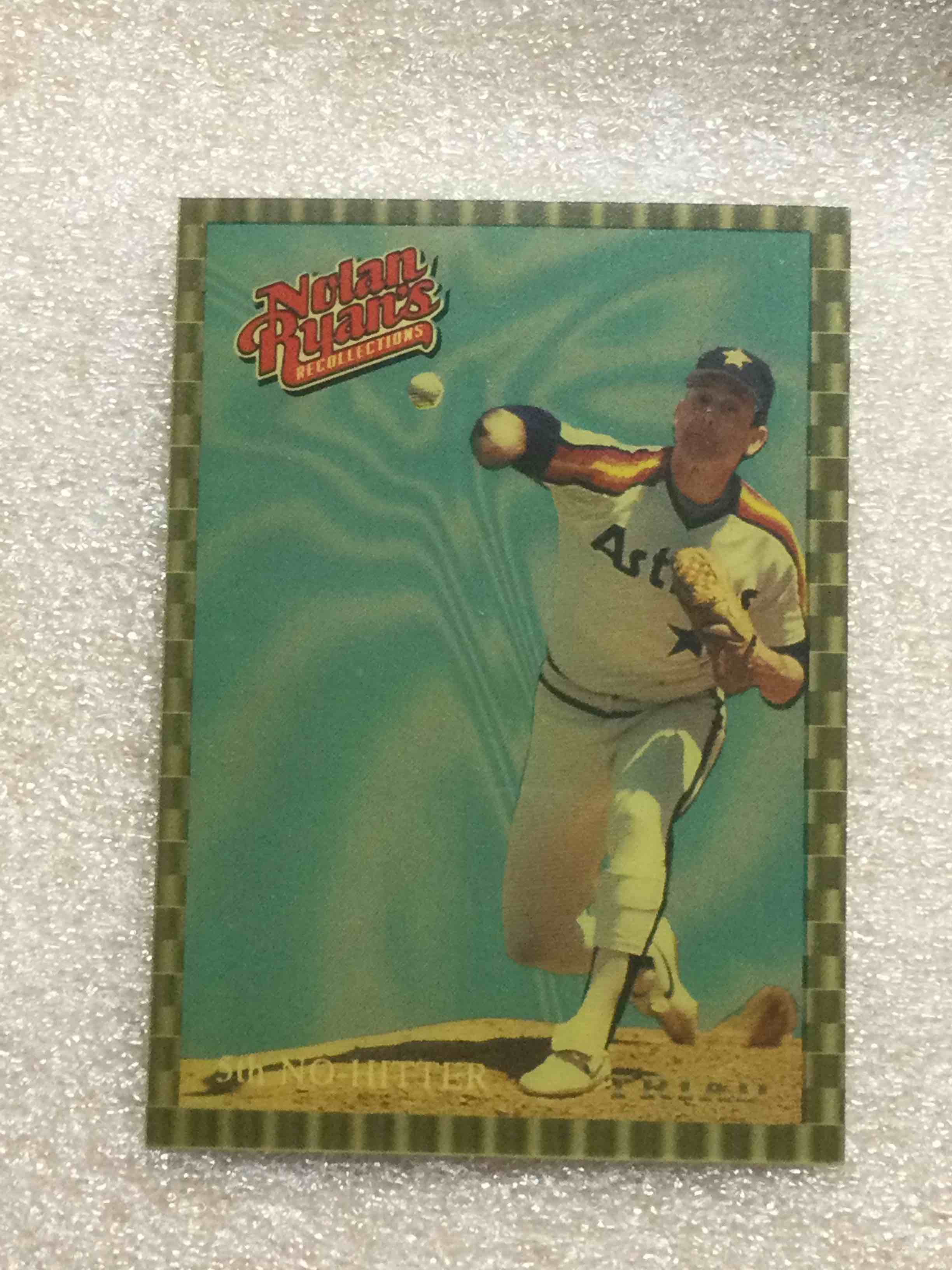 1993 Whataburger Triad Nolan Ryan 3D Baseball Card