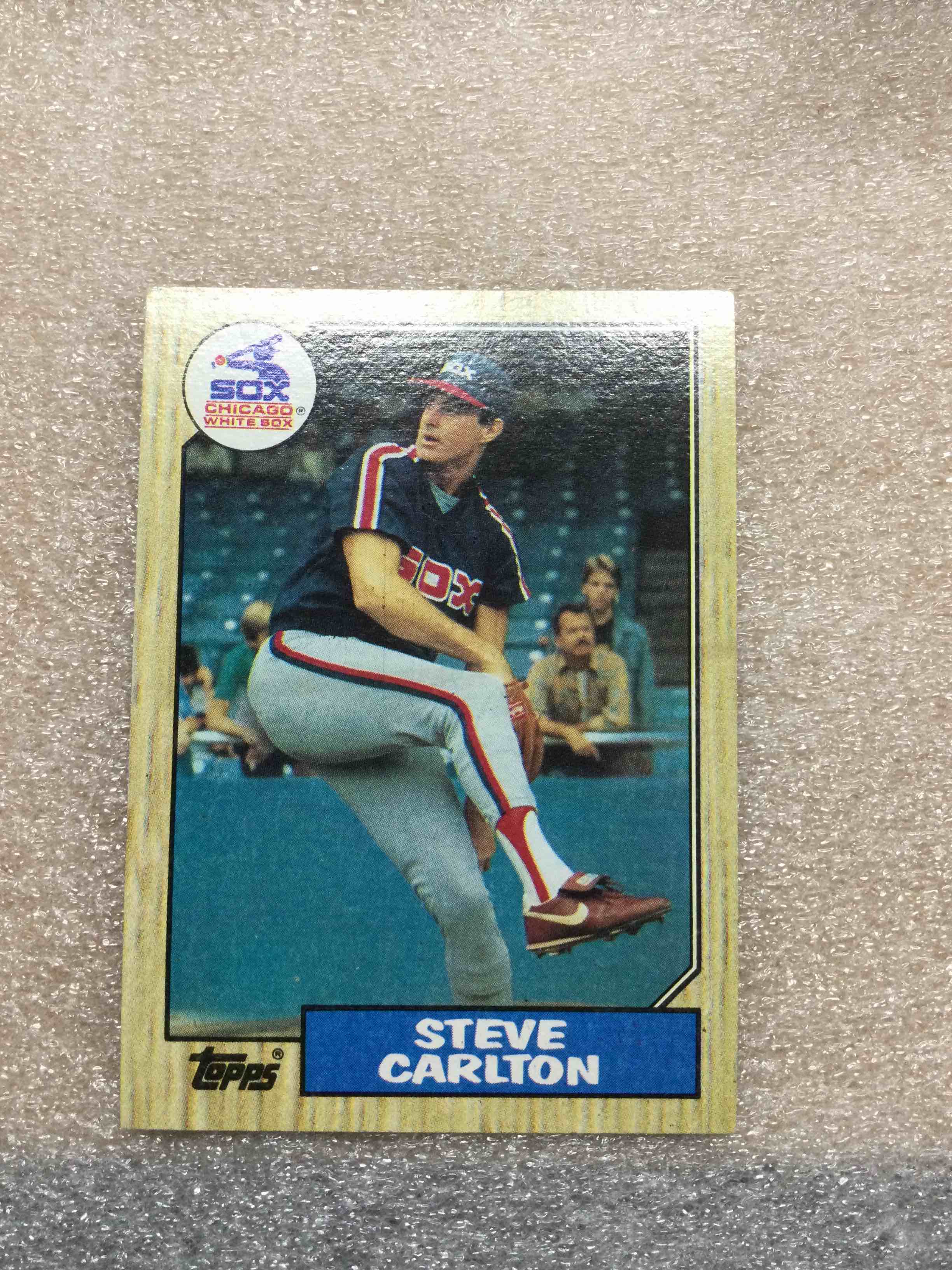 1987 Topps Steve Carlton Baseball Card