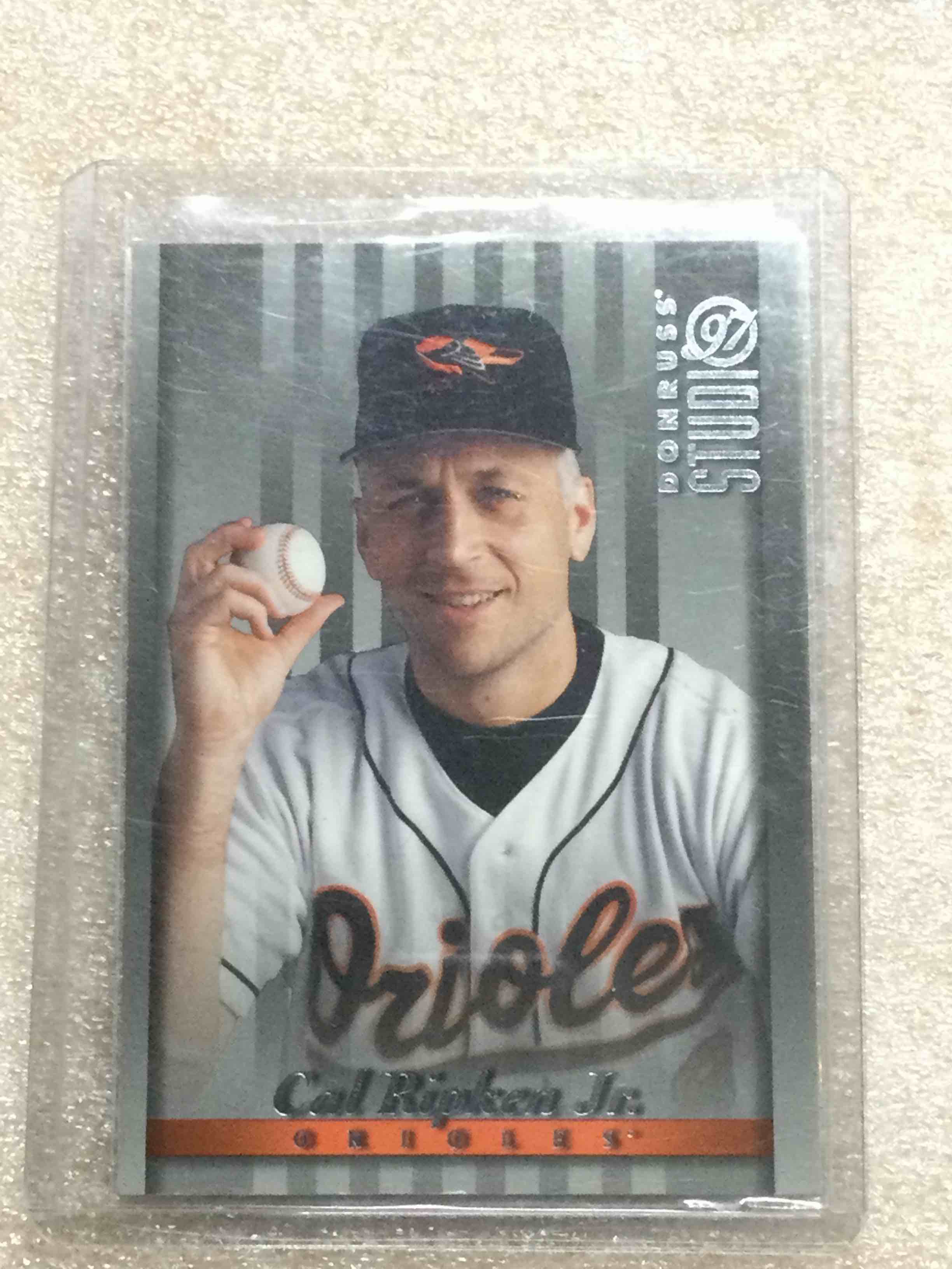 1997 Donruss Studio Cal Ripken Jr. Baseball Card