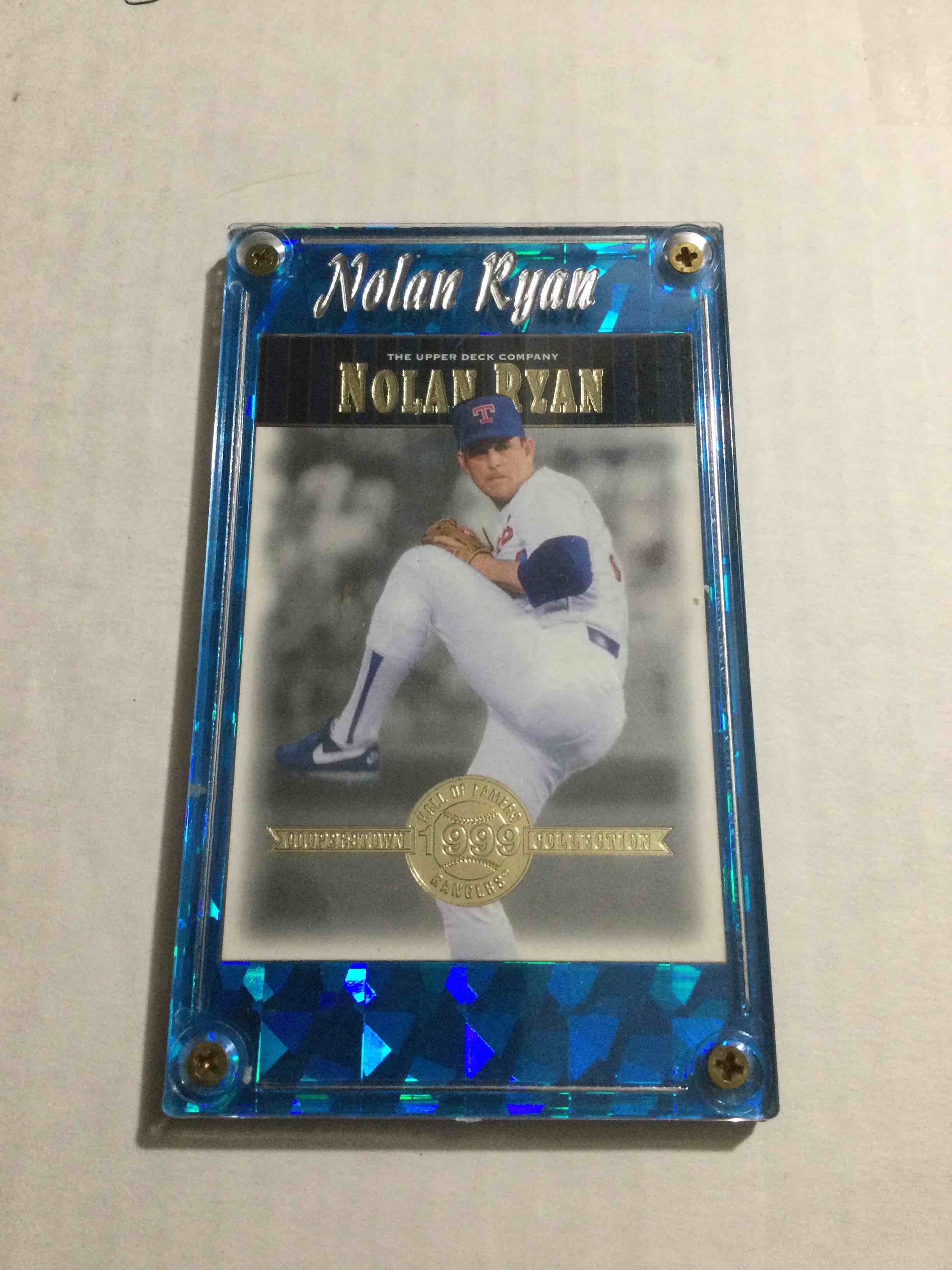 2001 UD Cooperstown Nolan Ryan Baseball Card