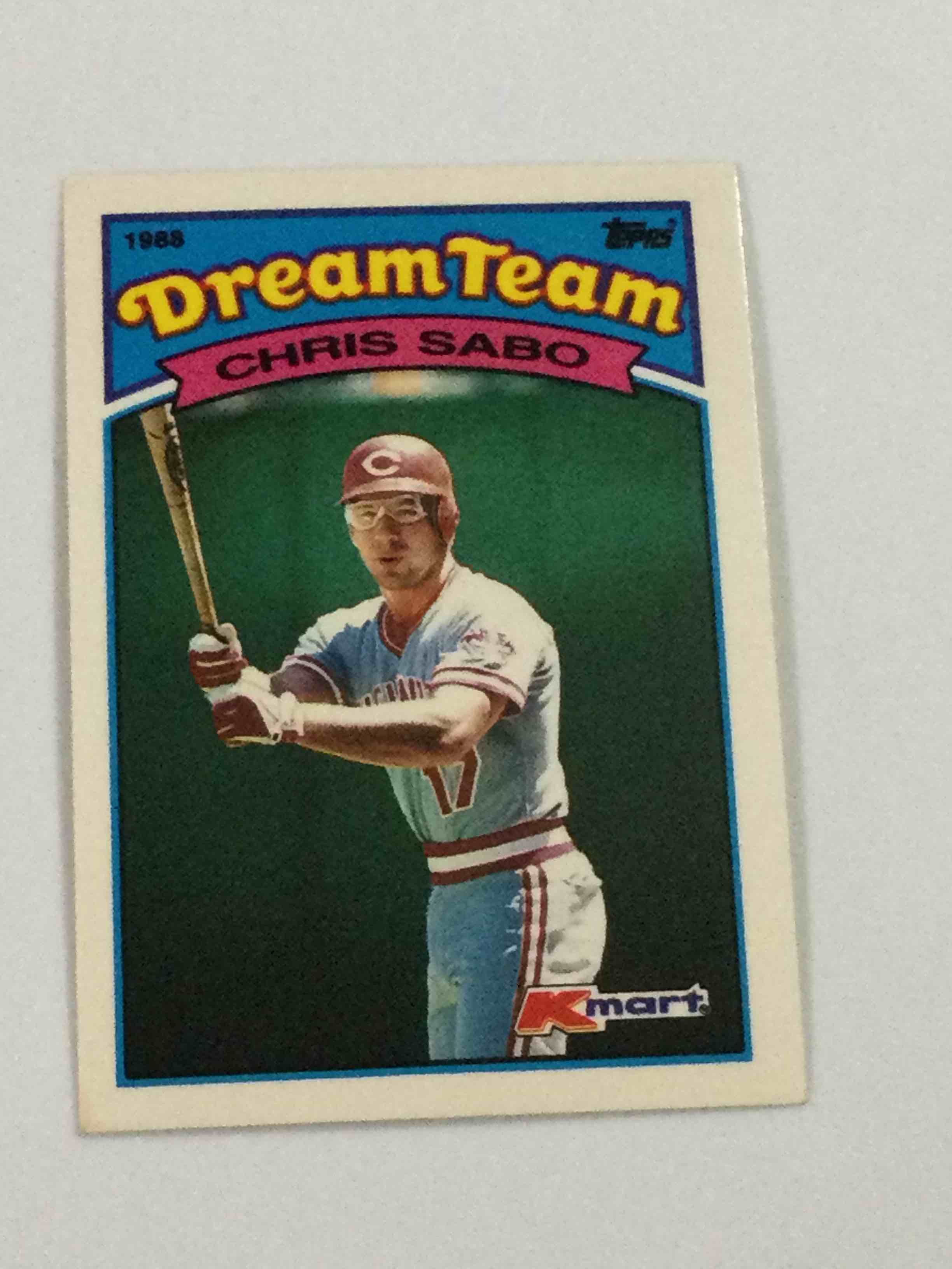 1989 Topps / K-Mart Chris Sabo Dream Team Rookie Card