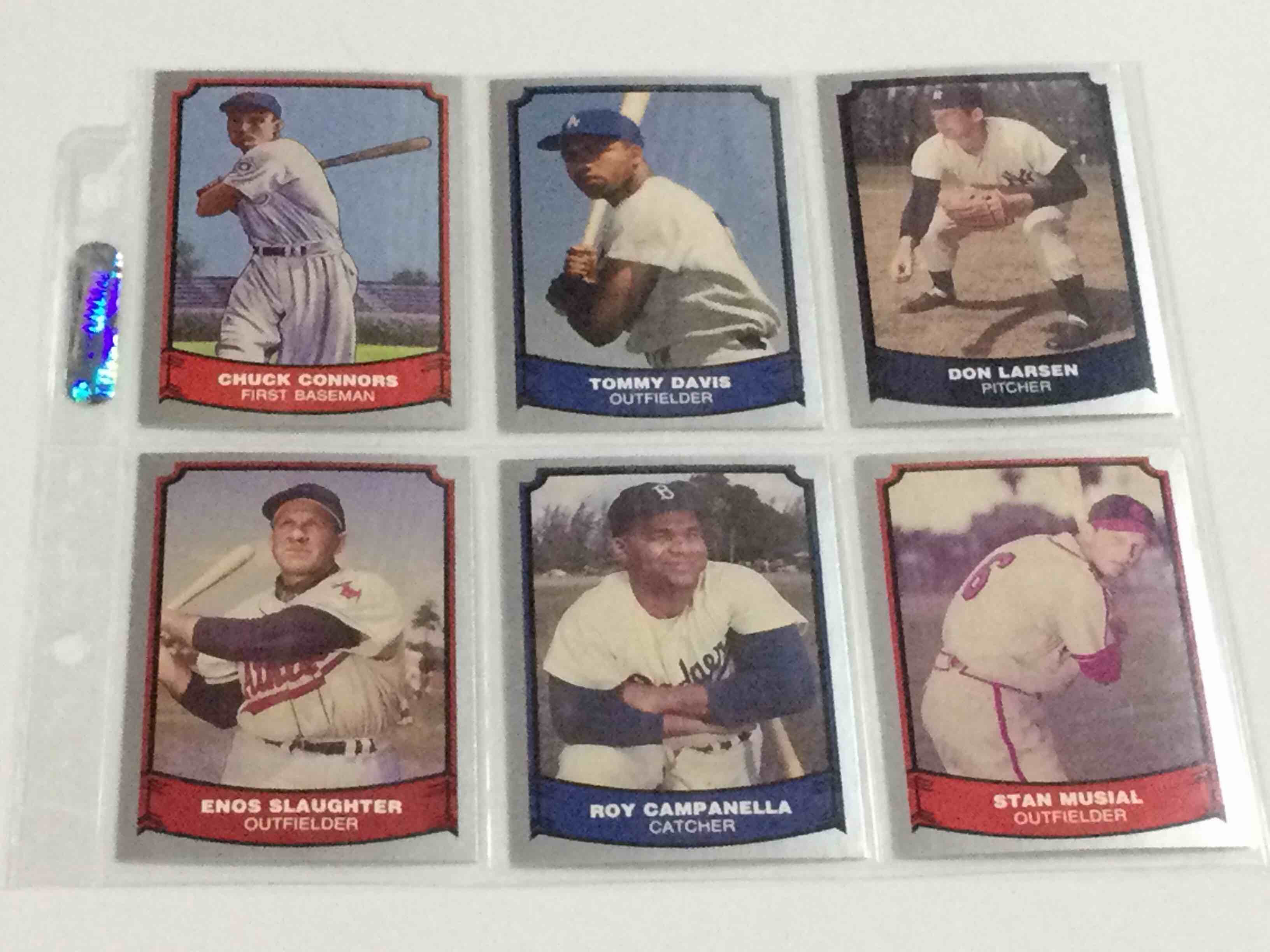 Lot of (6) 1988 Pacific Legends Baseball Cards