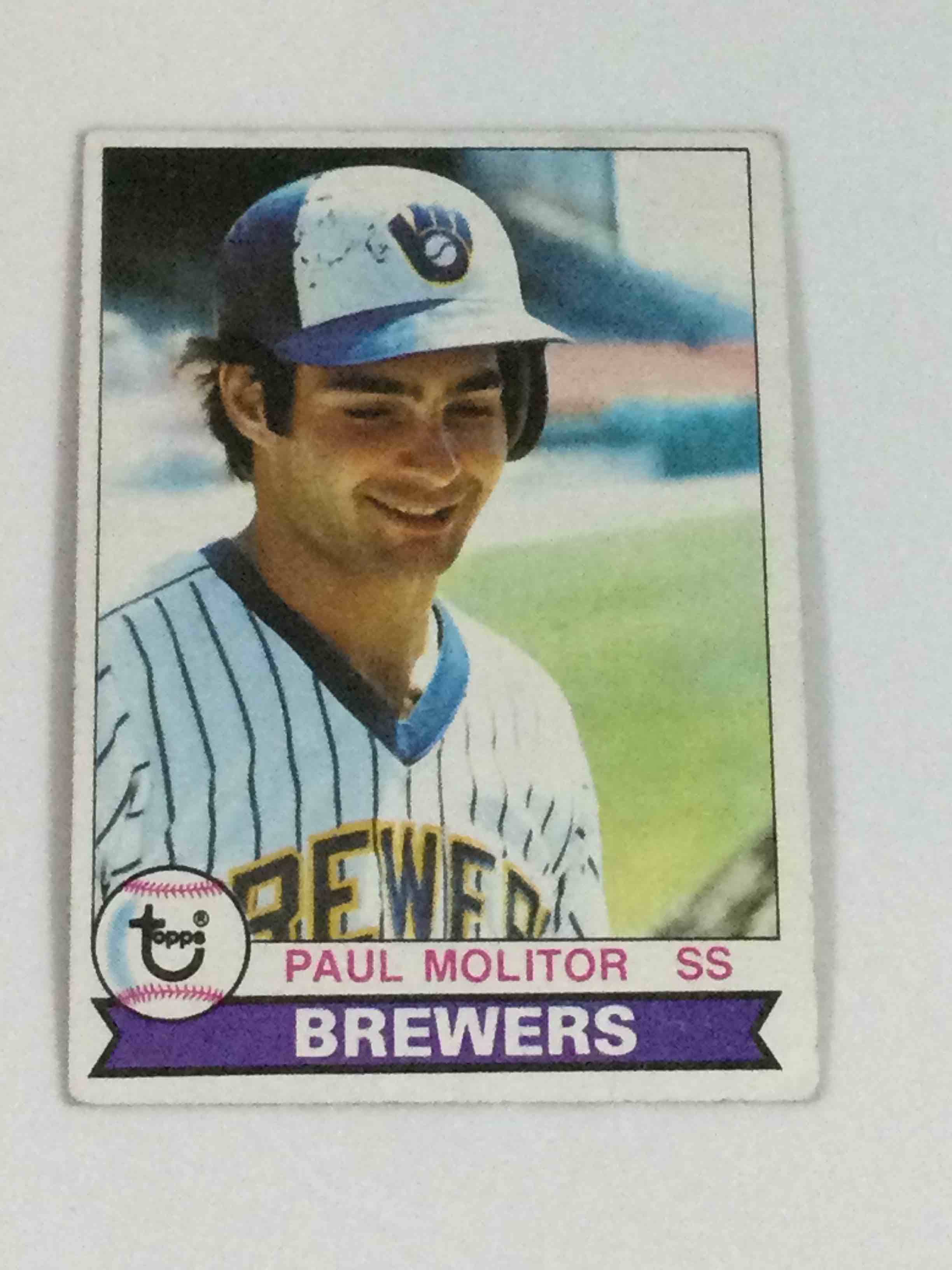 1979 topps paul molitor 2nd year baseball card