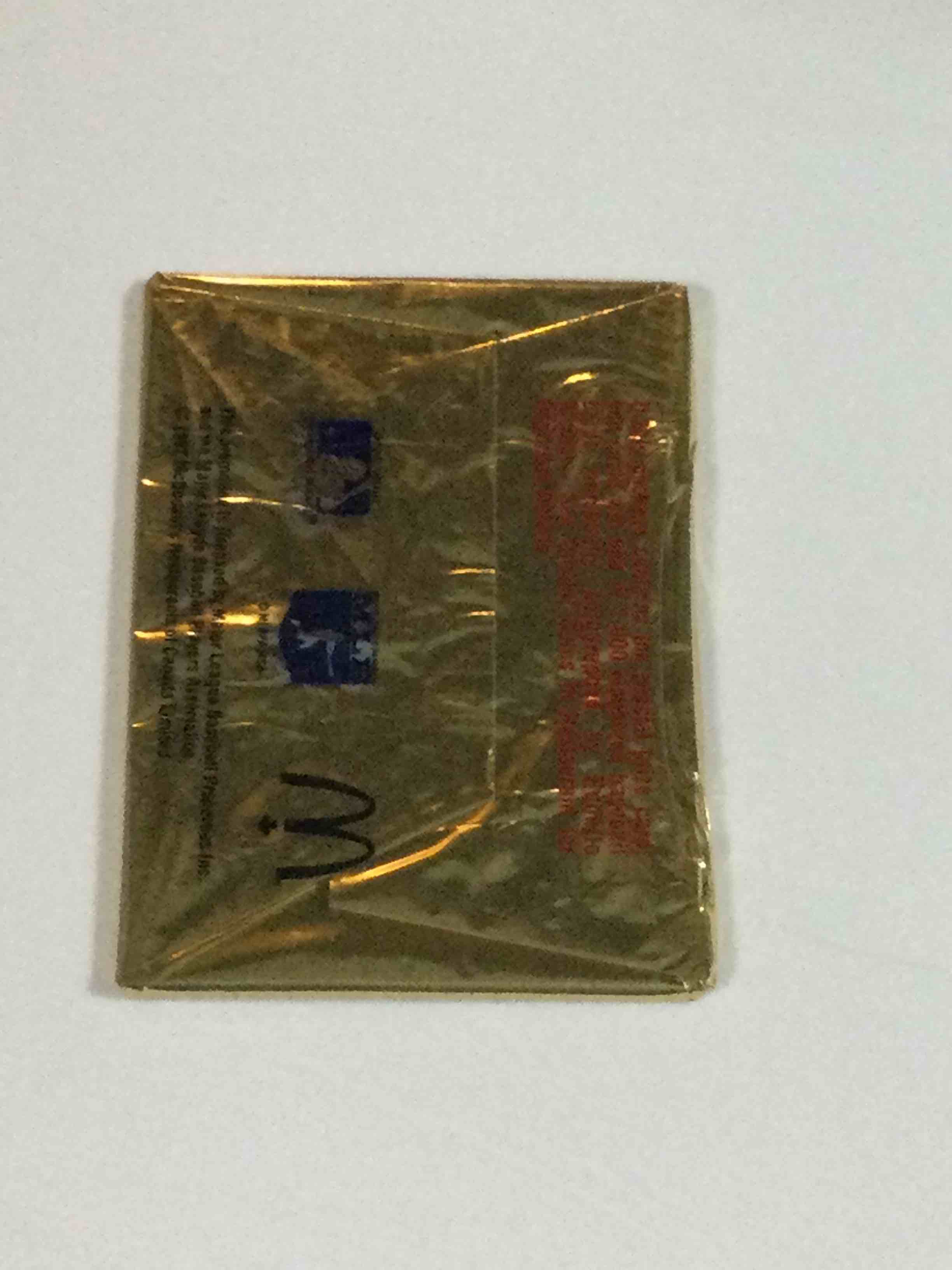 Condition photo showing Good Condition for Unopened Pack of 1992 McDonalds Canadian Promo Baseball Cards