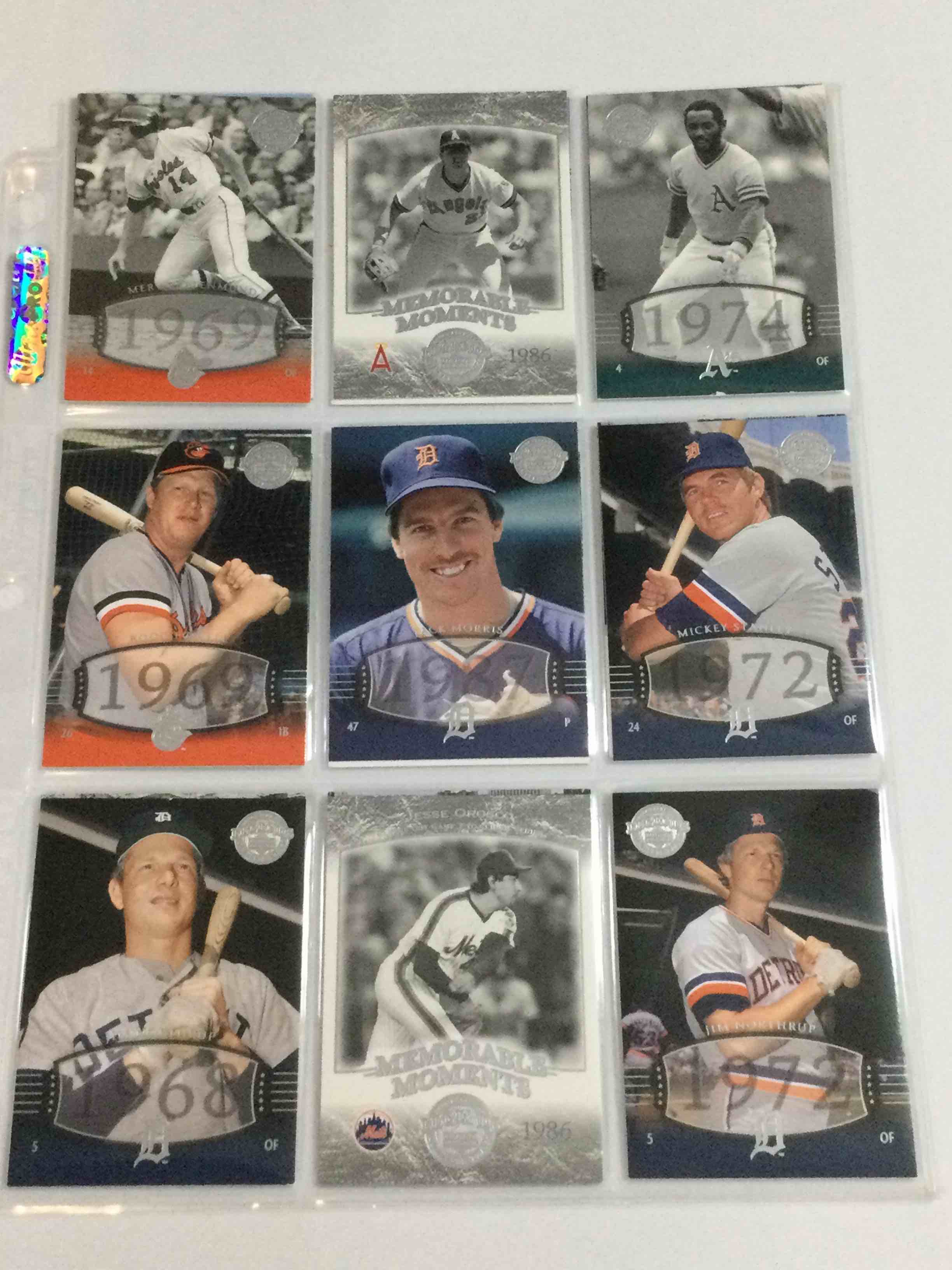 Lot of (18) 2004 Upper Deck Legends Baseball Cards