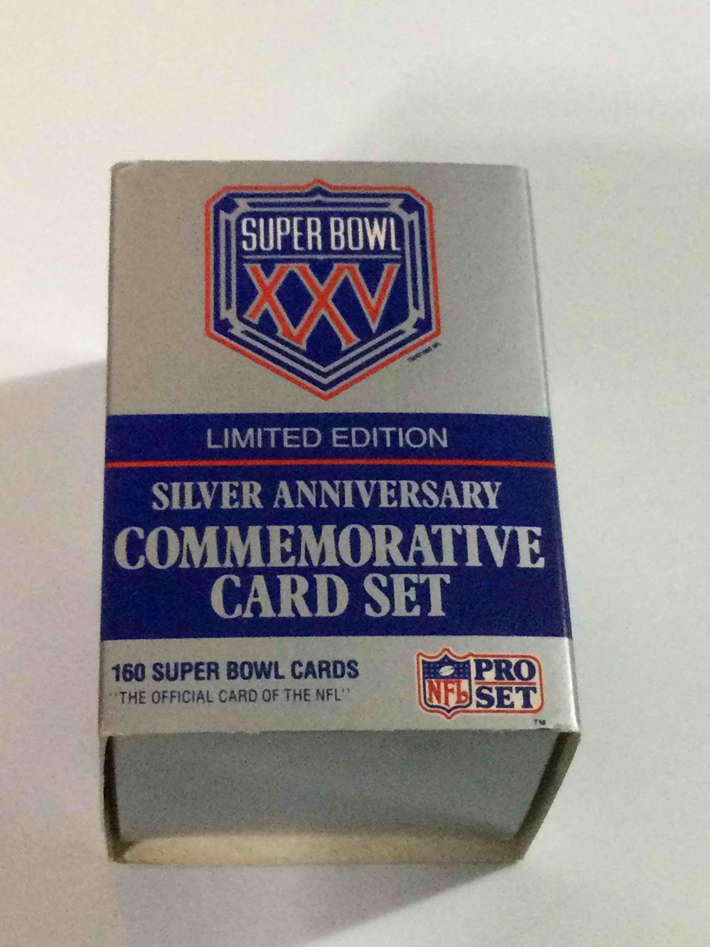 NFL Pro Set Super Bowl XXV Commemorative Set