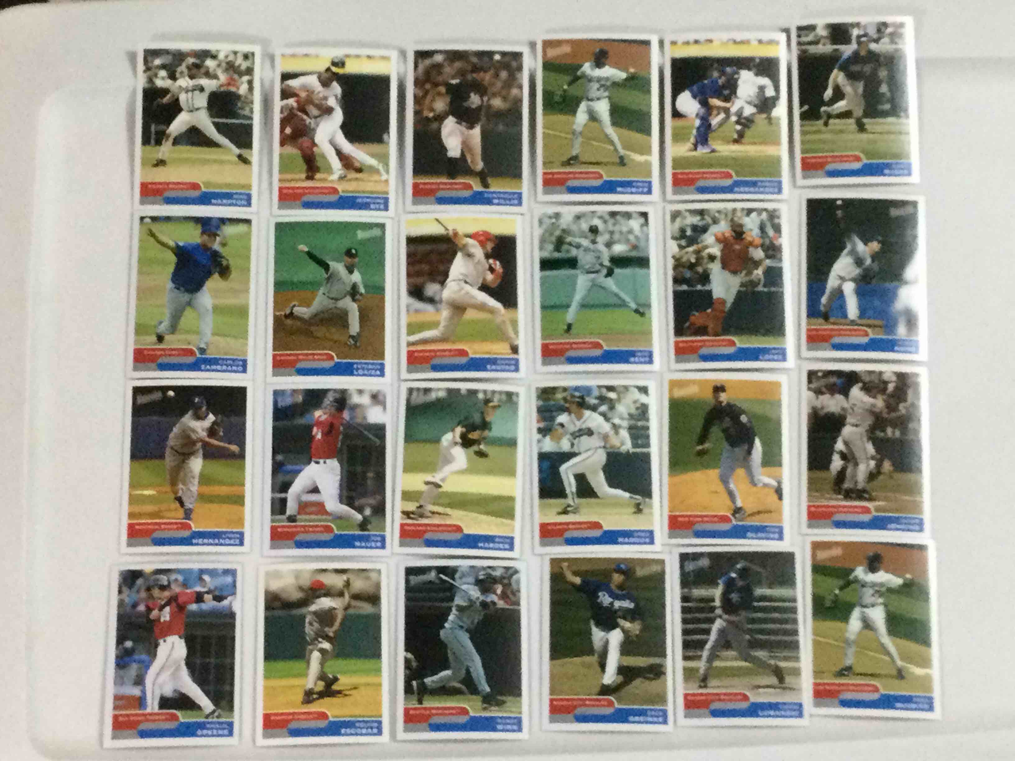 Lot of (24) 2003 Bazooka Mini Baseball Cards  Includes Stars & HoF