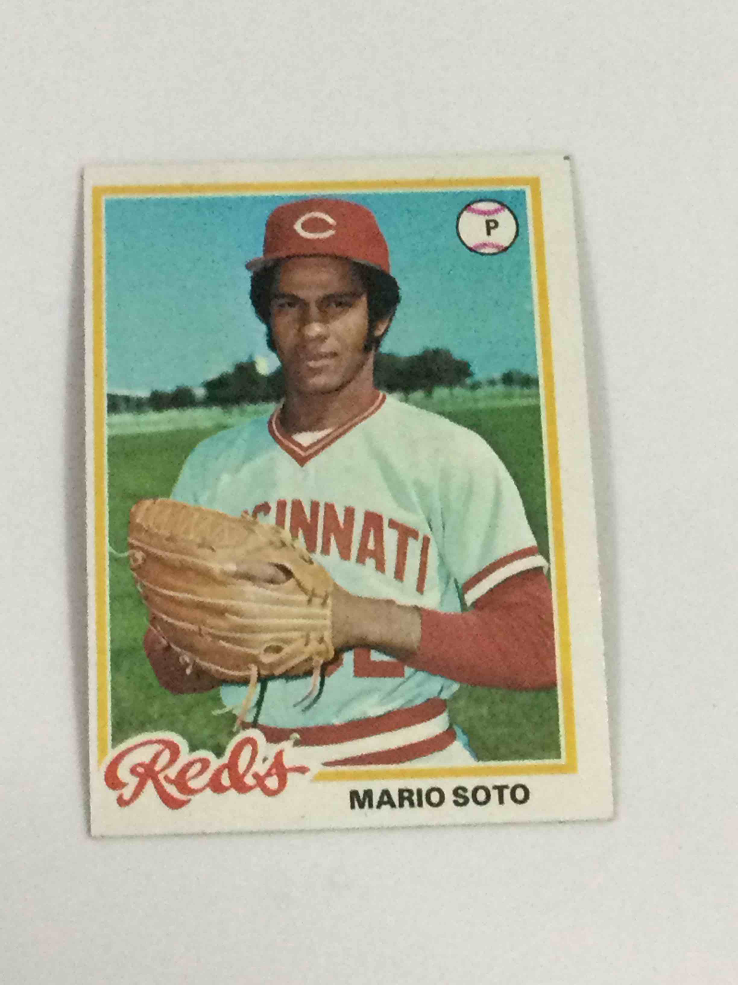 1978 Topps Mario Soto Rookie Baseball Card