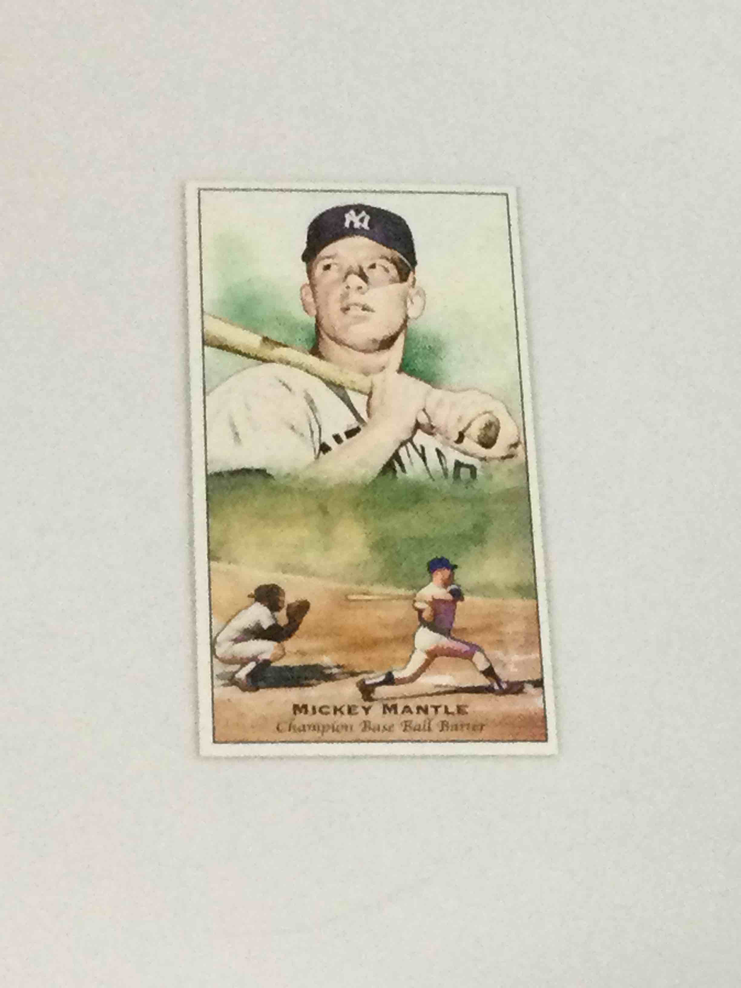 2011 Allen & Ginter Mini Mickey Mantle Champion of the Game Baseball Card