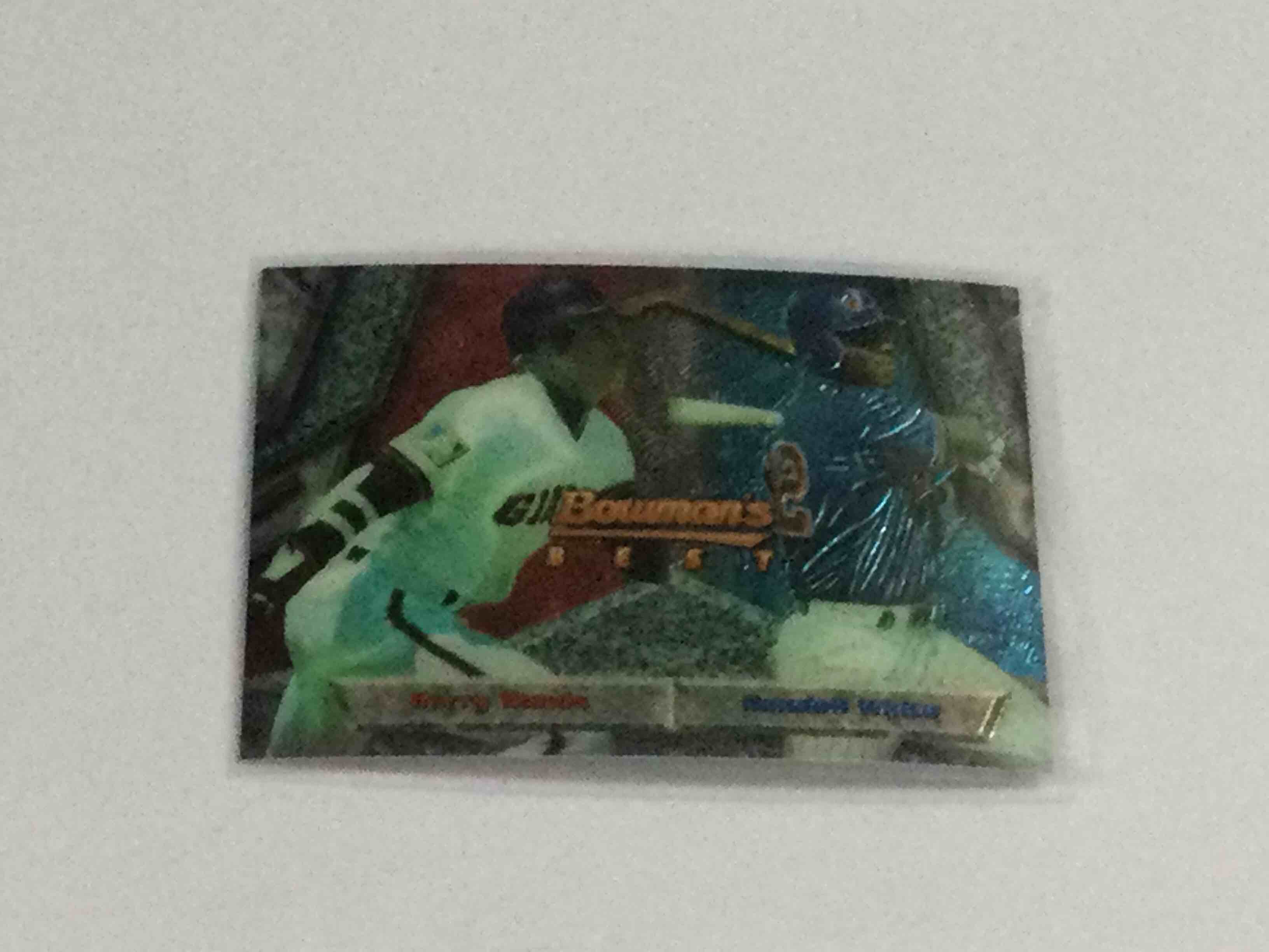 Bowman’s Best Chrome Barry Bonds / Rondell White Combo Baseball Card