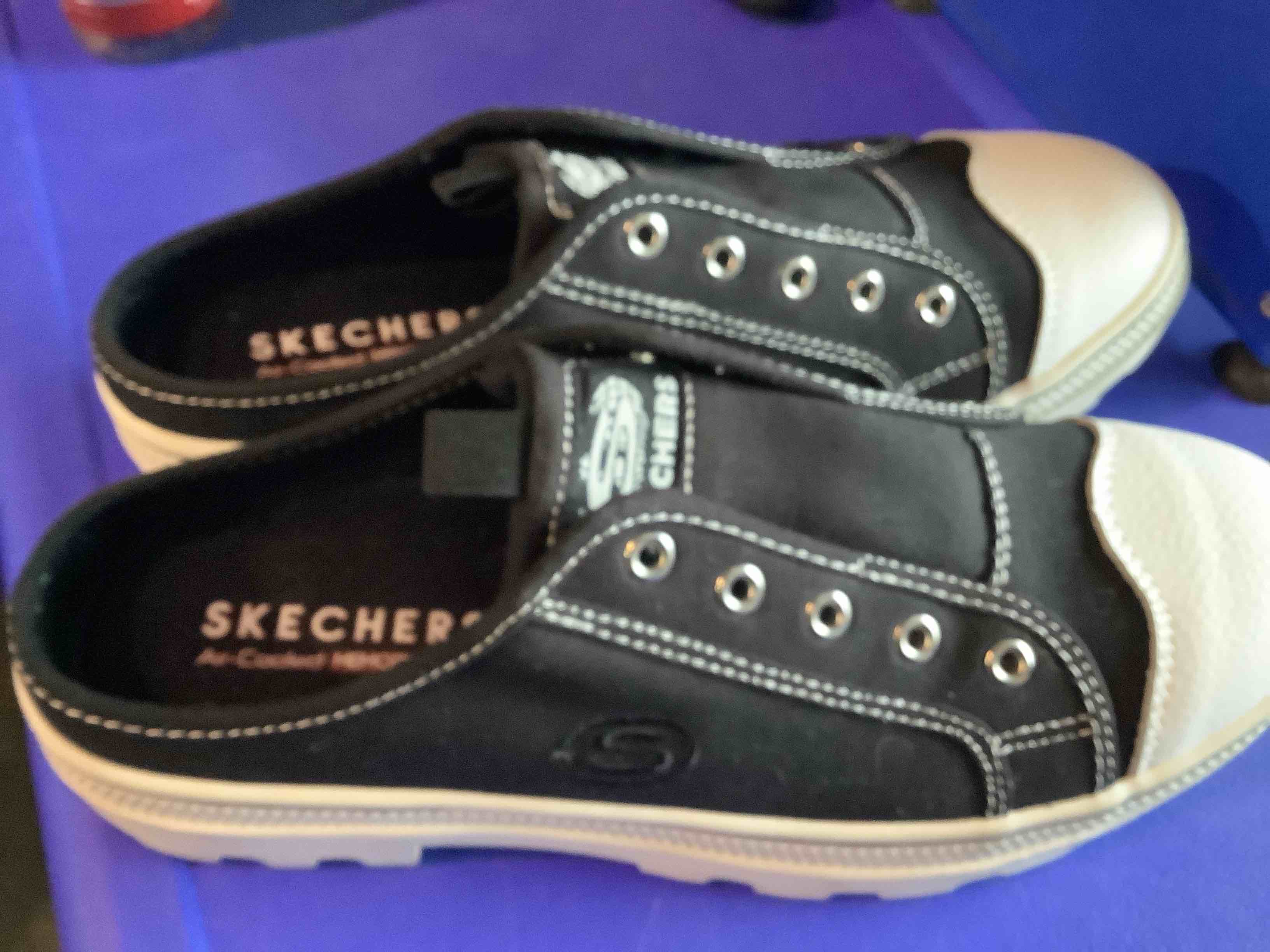 Skechers Sport Women's Slip-On Mule Sneaker Air-Cooled Memory Foam 9 Women’s 