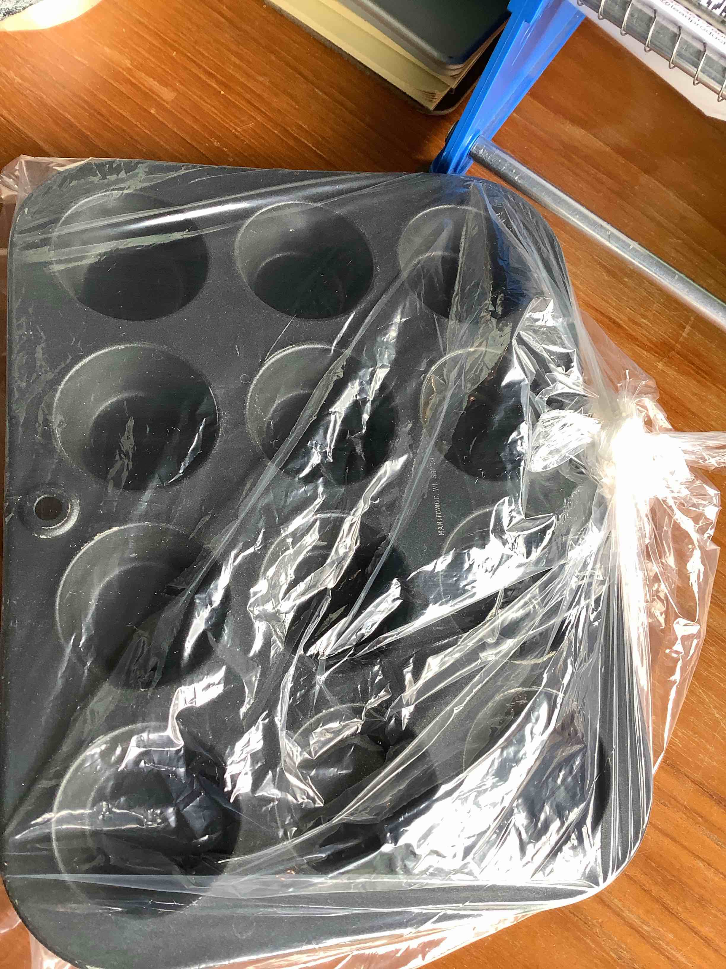 Mini Muffin Pan, 12 Cup, Stainless Steel