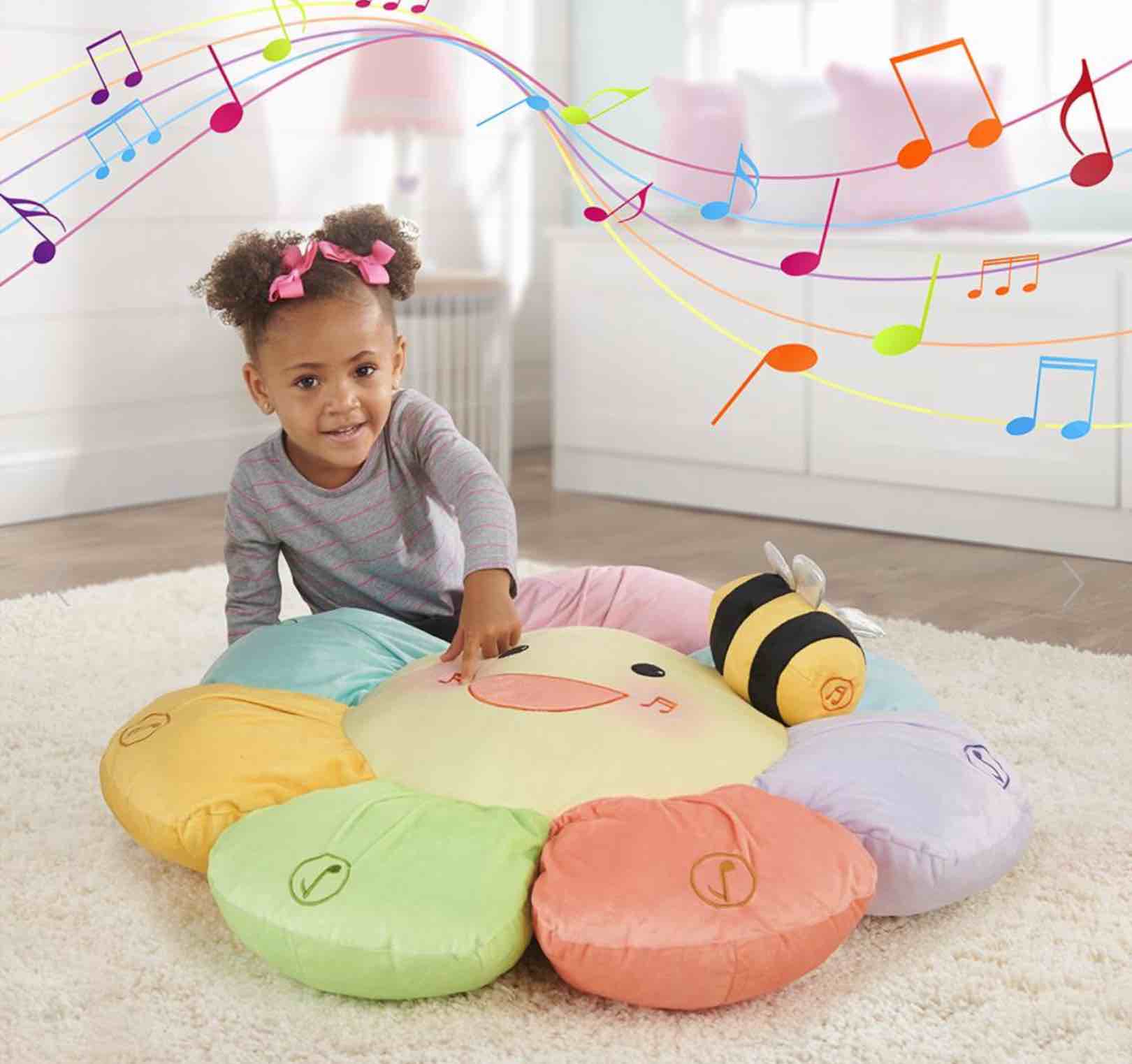 Hammacher Goffa 32” Musical Plush Flower 