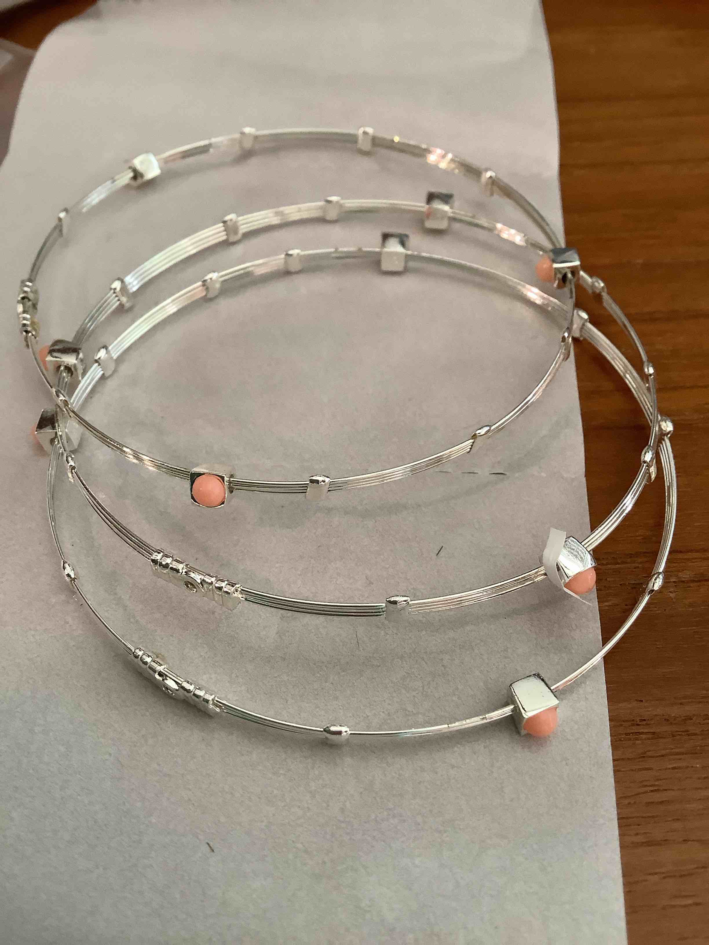 Bangle Bracelets Set of 3