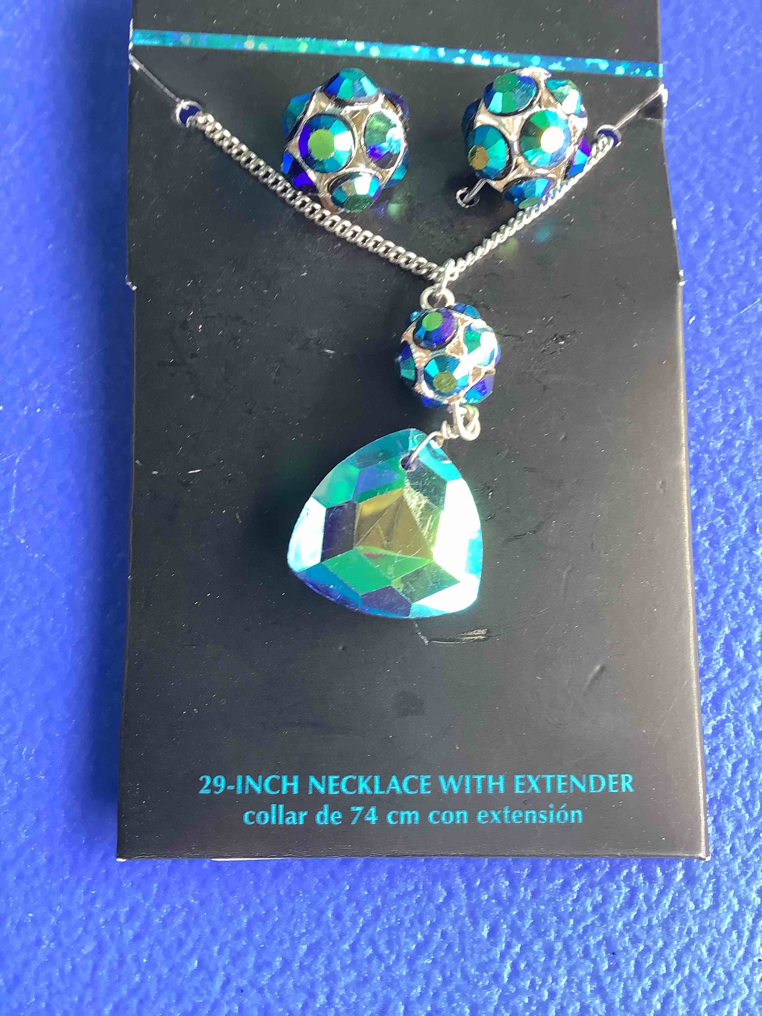 29-Inch Necklace and Matching Earrings Set