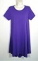 Lularoe Purple Short Sleeve Tunic Medium 