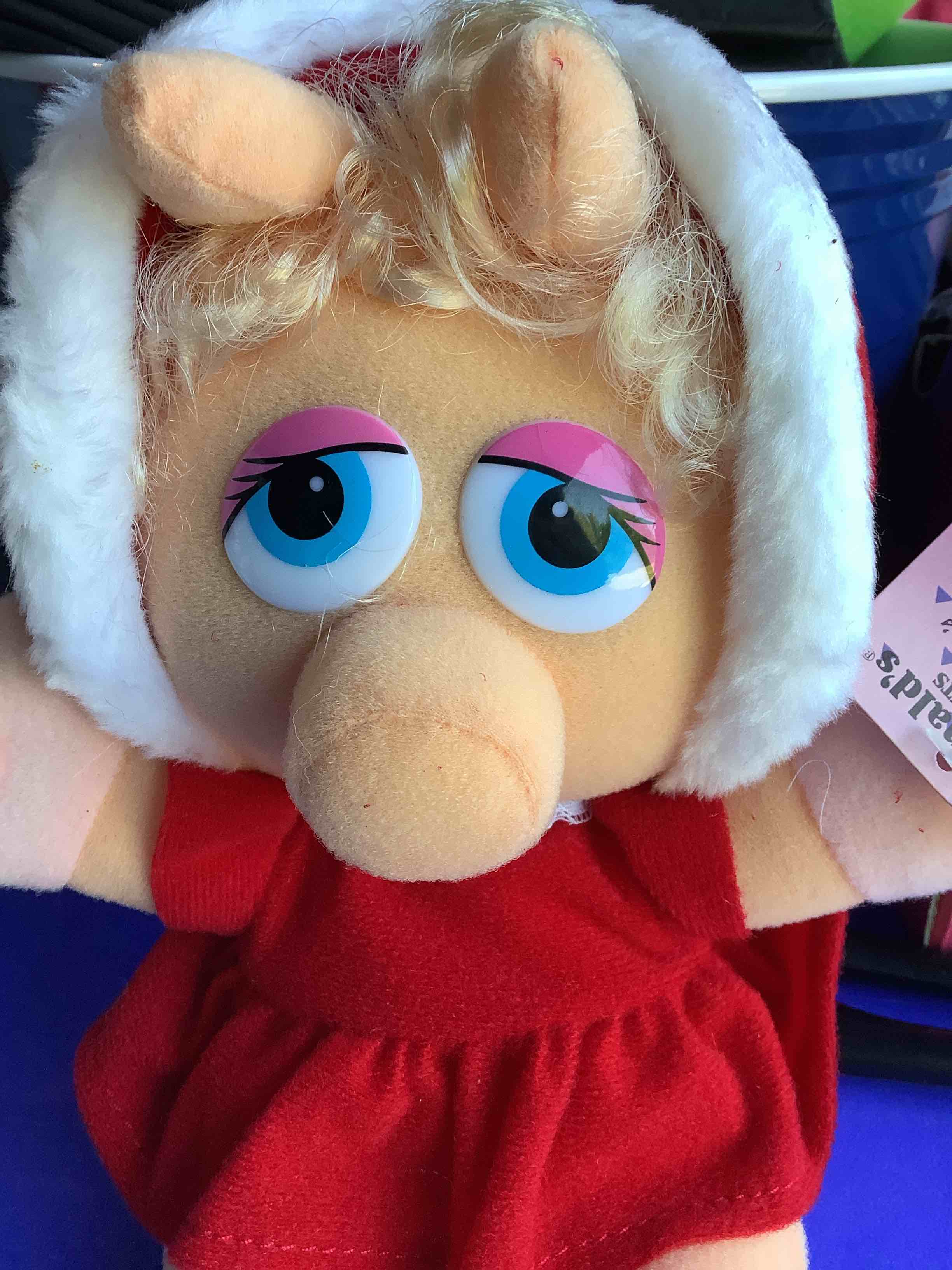 Vintage Baby Miss Piggy McDonald’s Jim Henson sStuffed Animal 1988