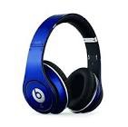 beats studio blue head phones 